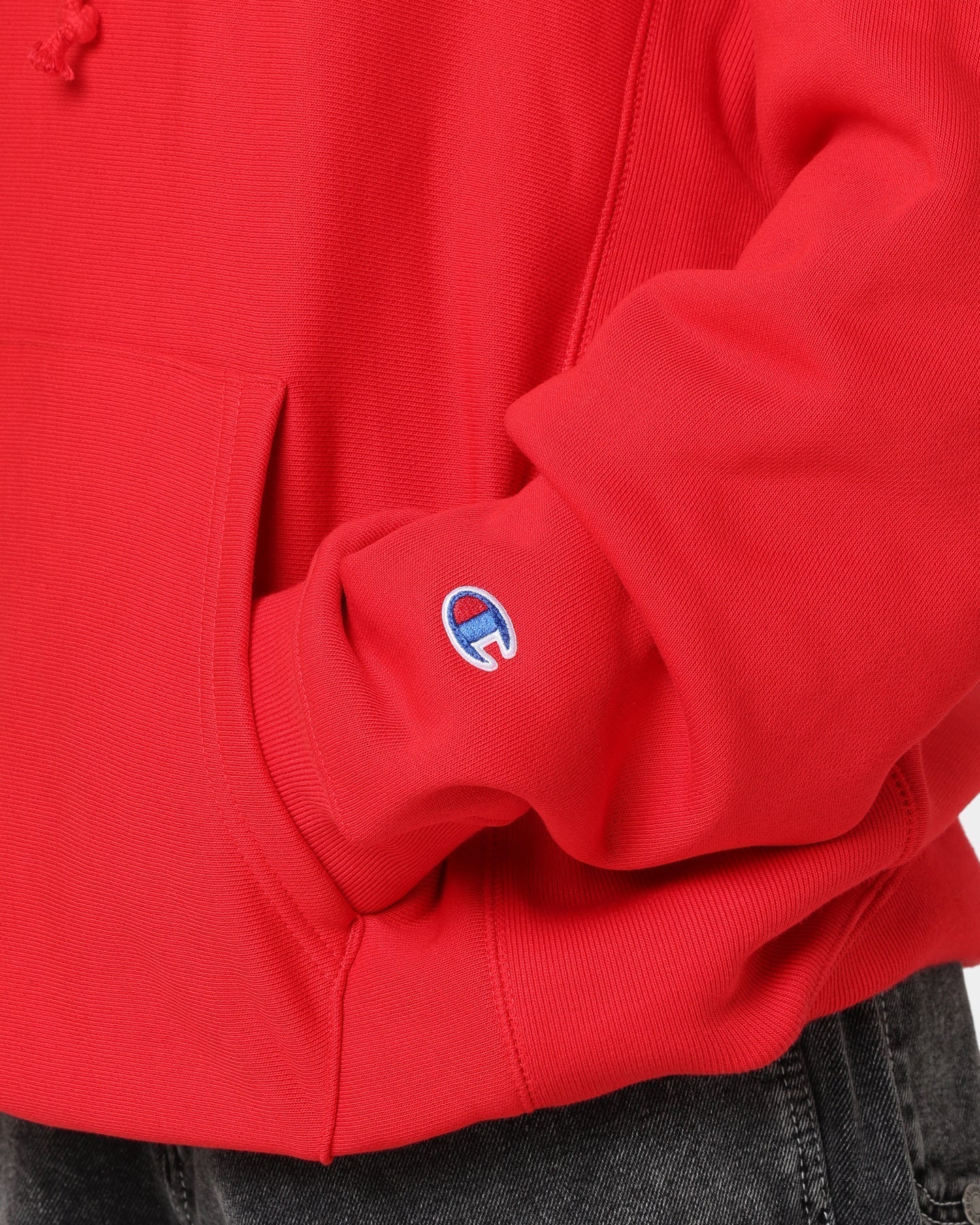 Champion Reverse Weave Hoodie Red