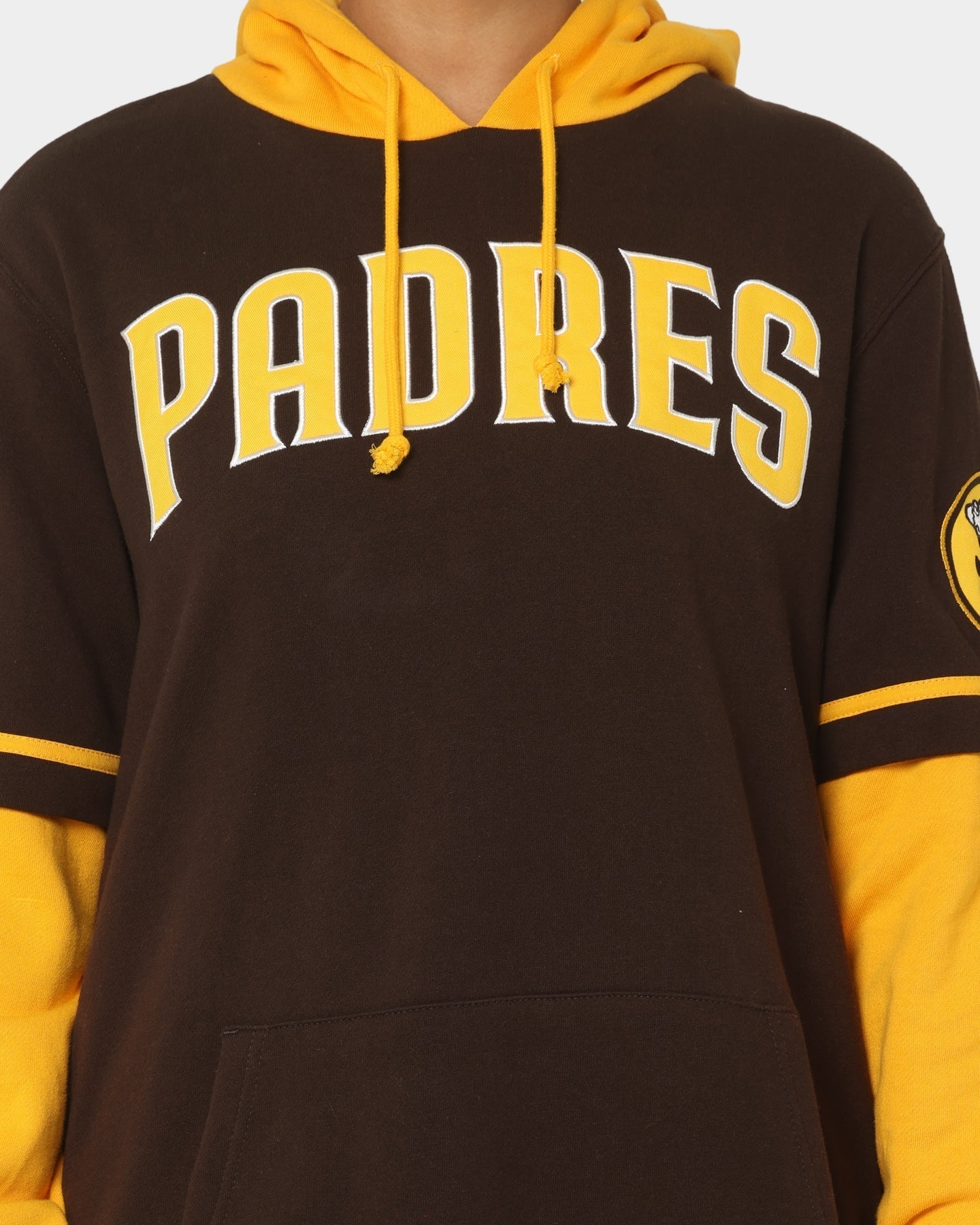 47 Značka San Diego Padres Shortstop Hoodie Brown