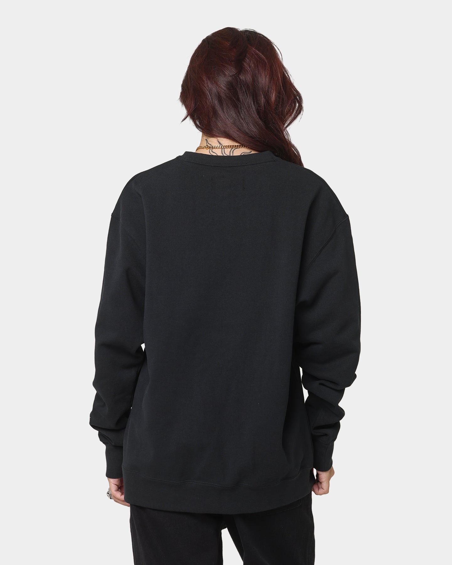 Jordanska izjava Essentials Fleece Crew Sweathirt Black