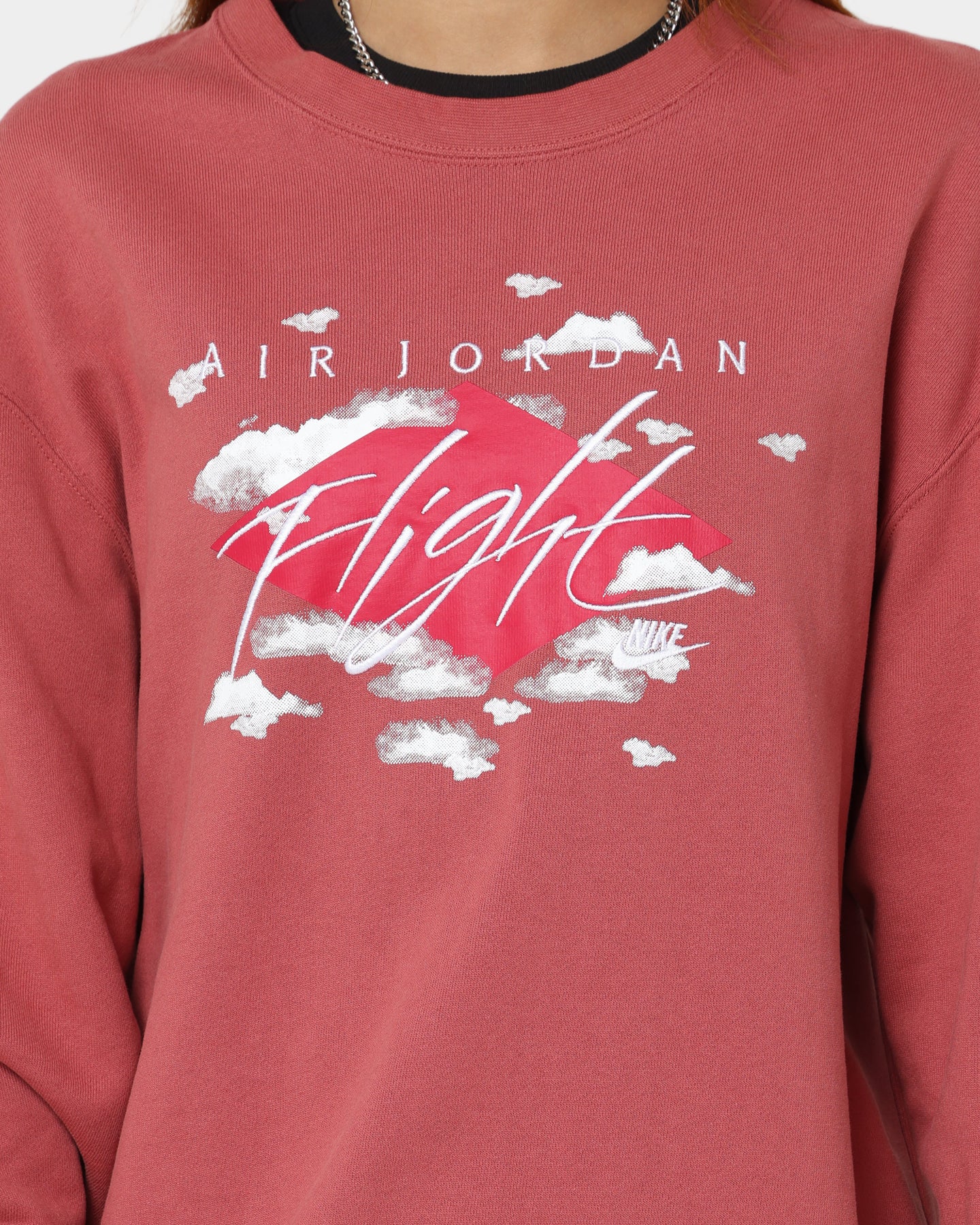 Jordan Dichiarazione Essentials Fleece CreWneck Canyon Rust