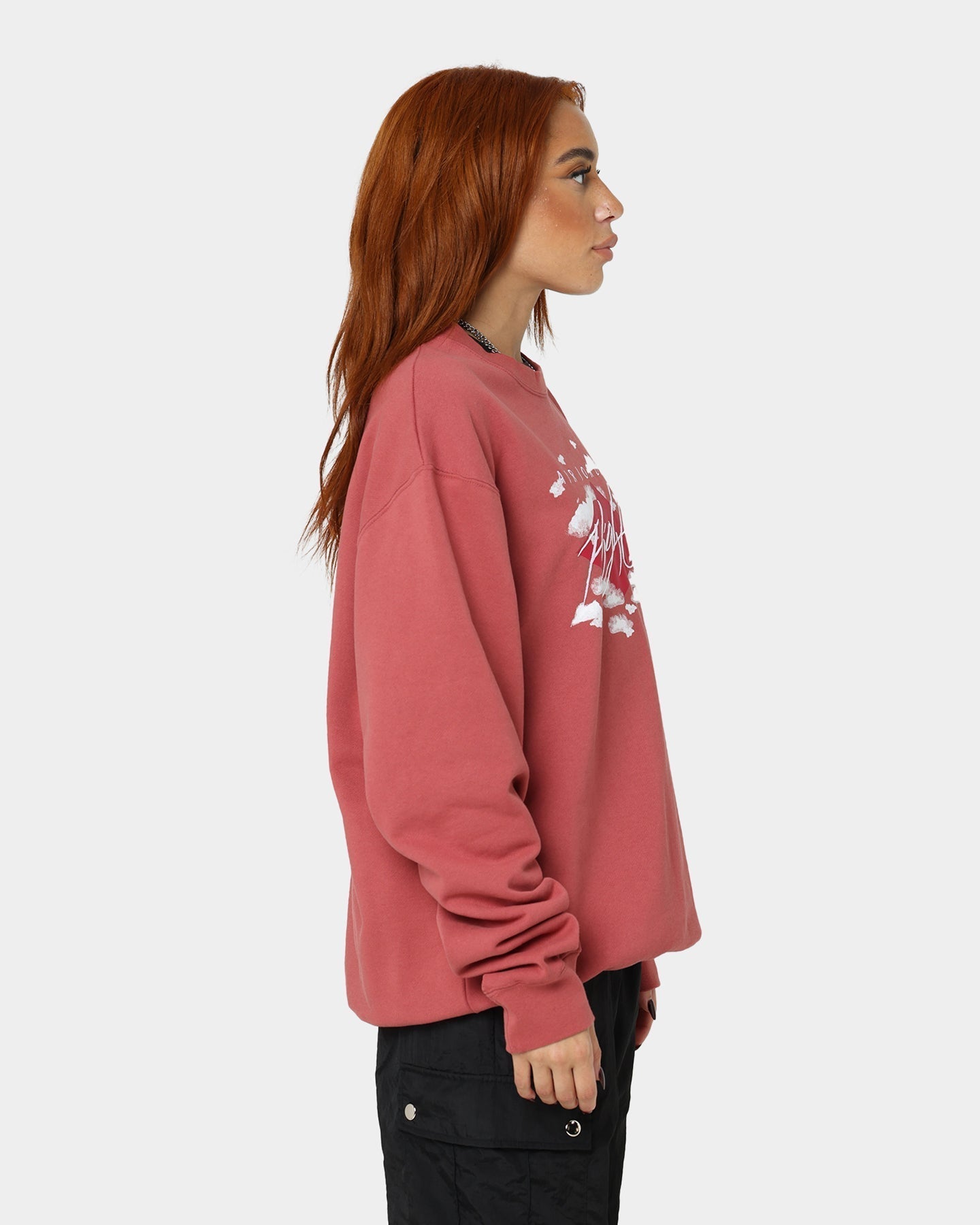 Jordanska izjava Essentials Fleece Crewneck Canyon Rust