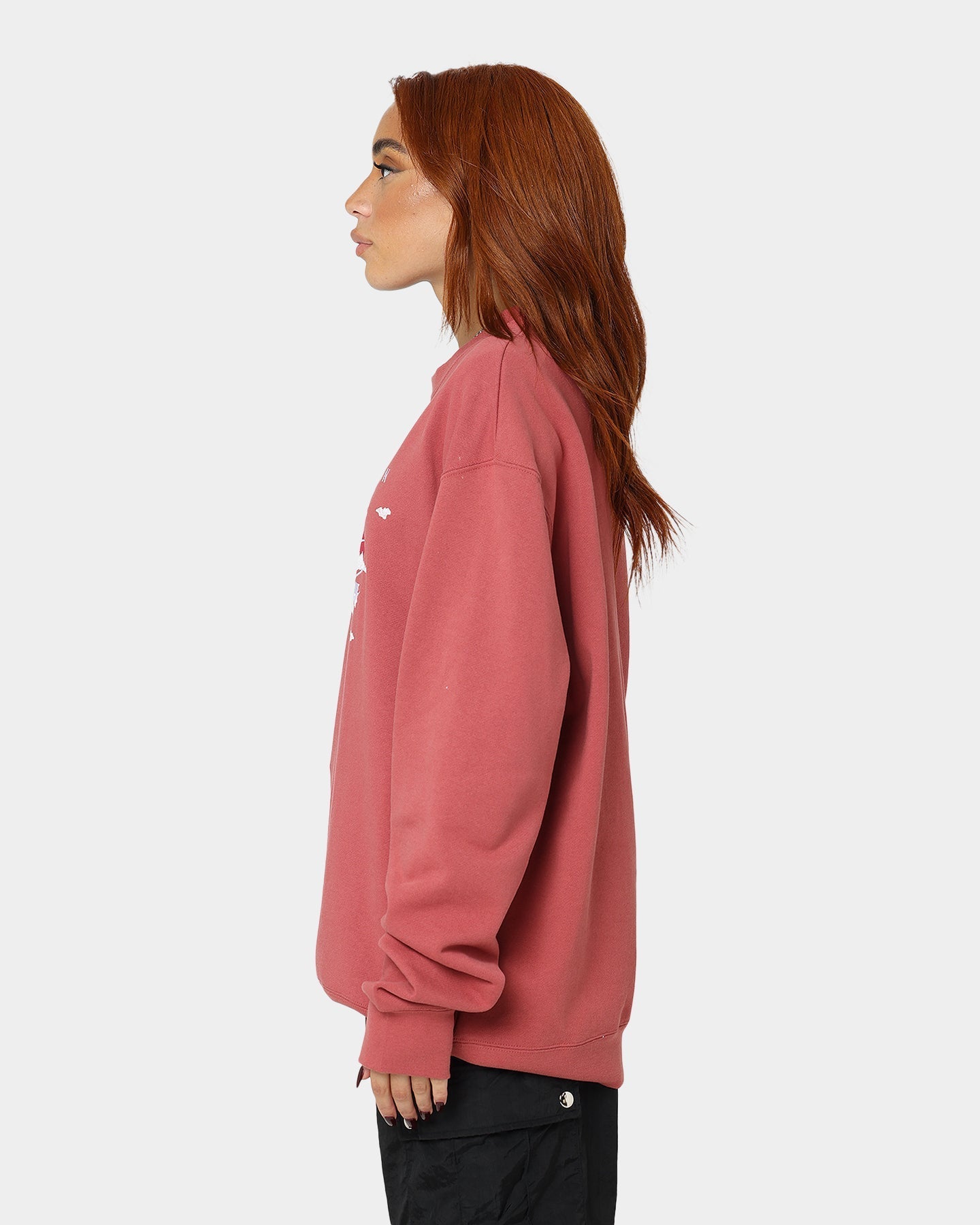 Jordanska izjava Essentials Fleece Crewneck Canyon Rust