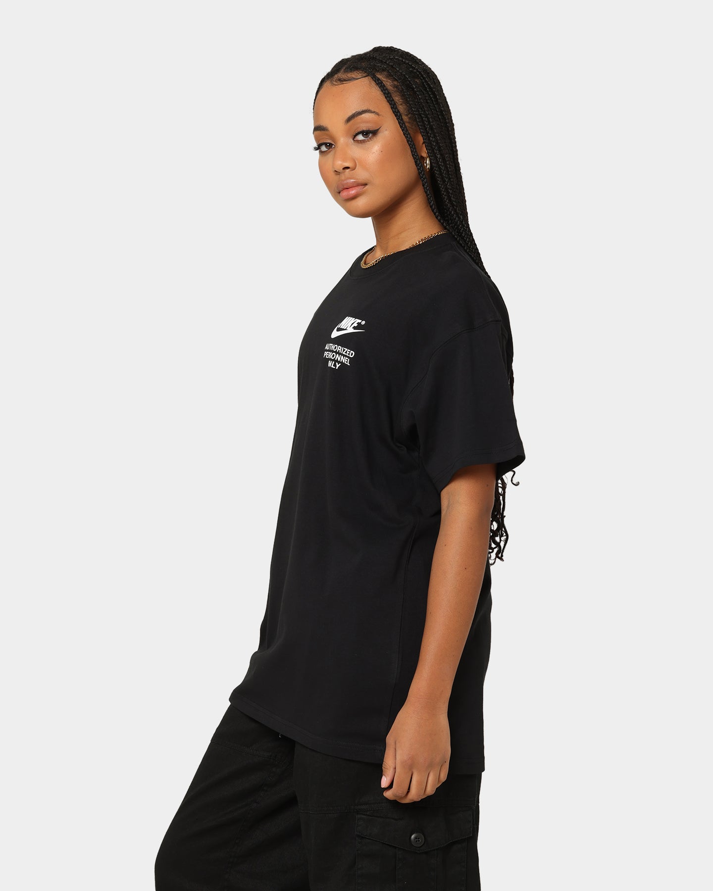 Nike Sportswear geautoriseerd personeel T-shirt zwart