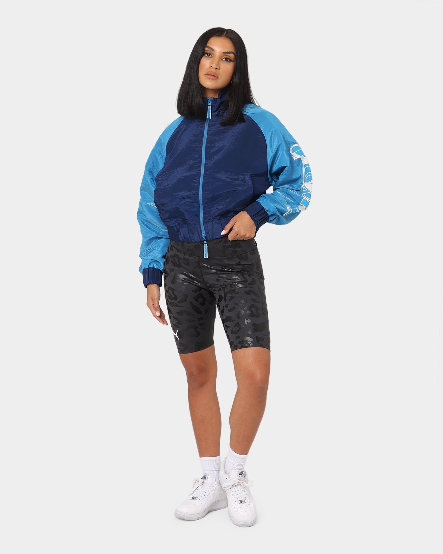 Puma Women's 'Bout a Bucket Jacket Vallarta Blue