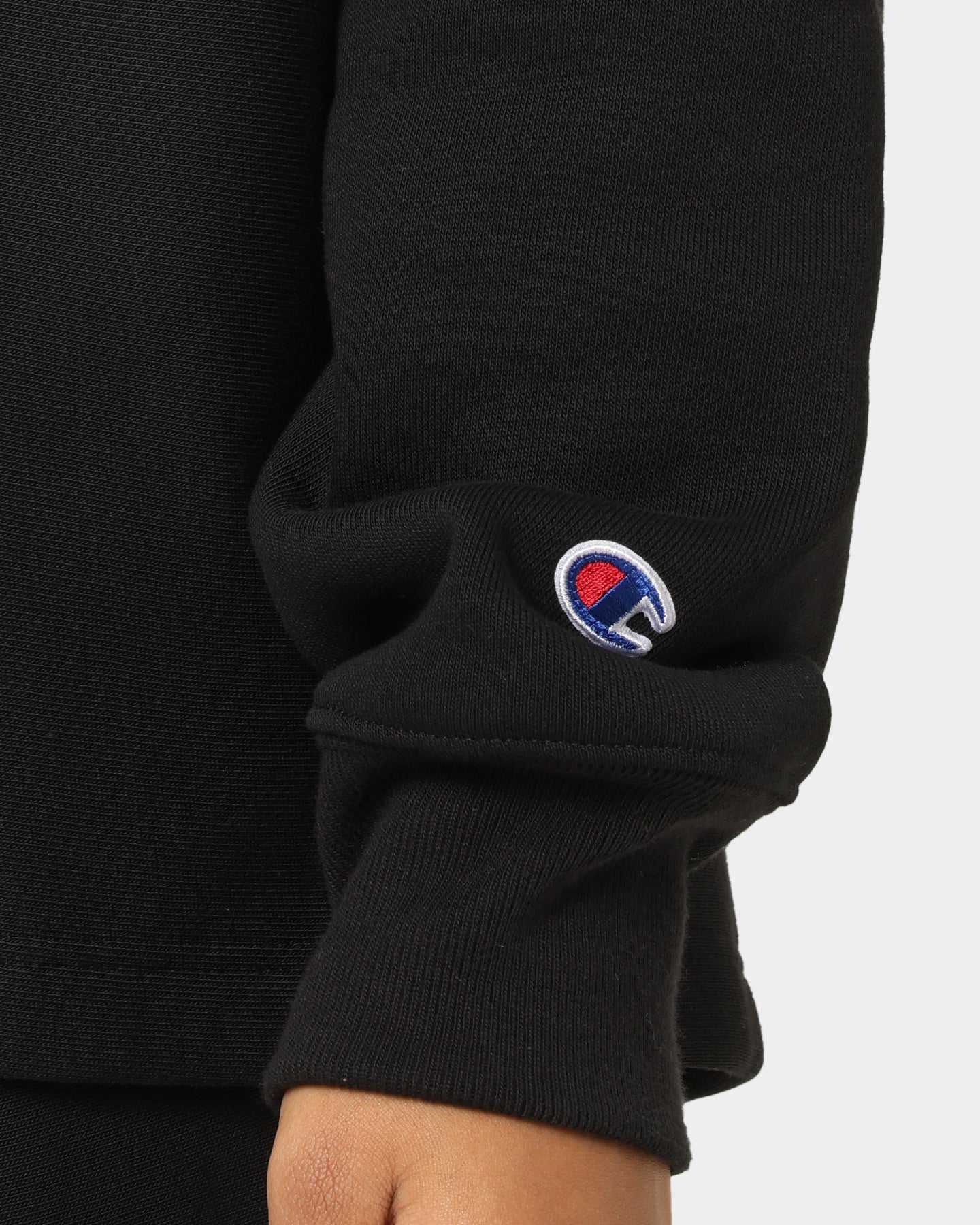 Champion Reverse Weave Relaxed Hem Crewneck Black/Gold