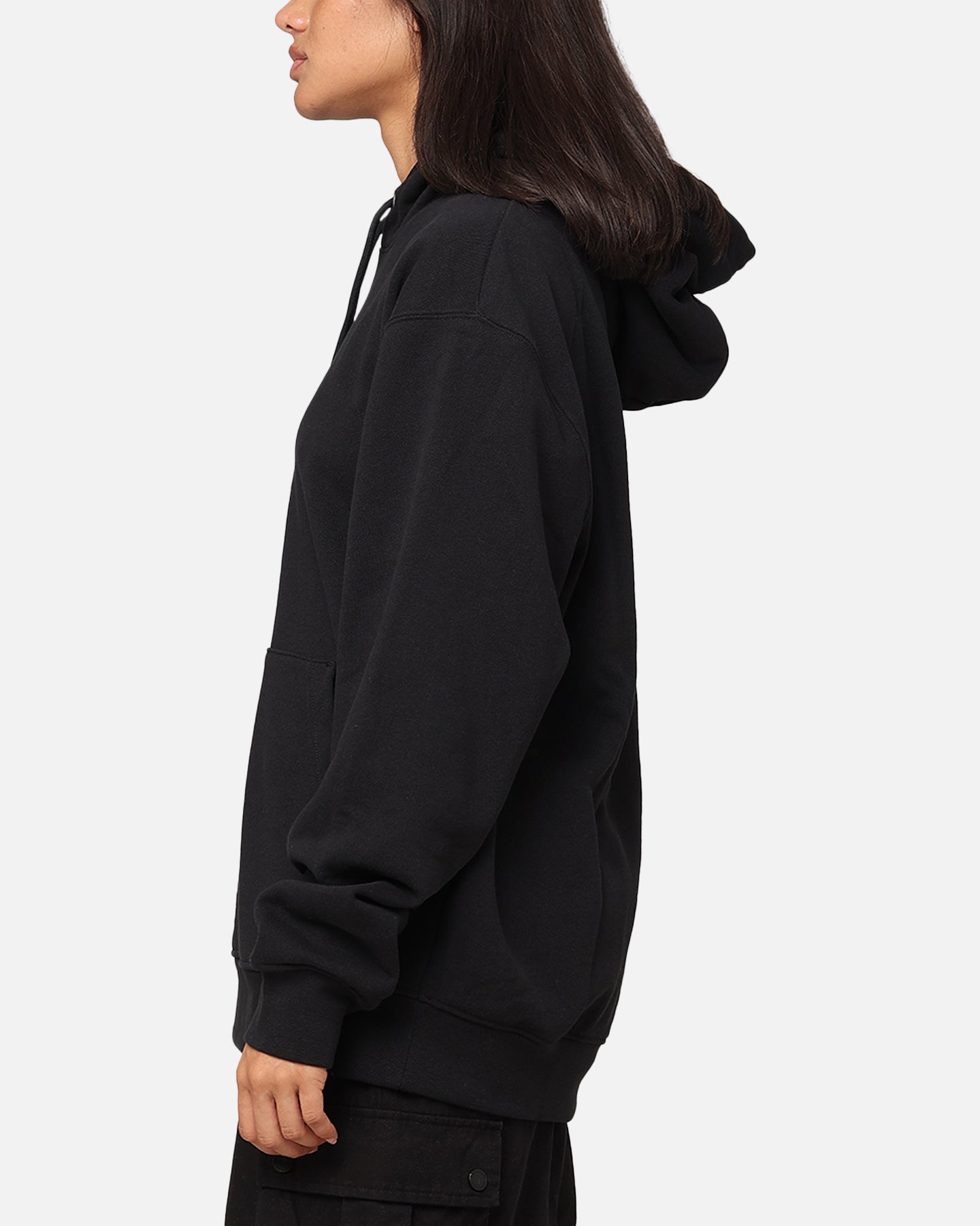 Jordan Essentials -erklæring Fleece Pullover Hoodie Black/Sail