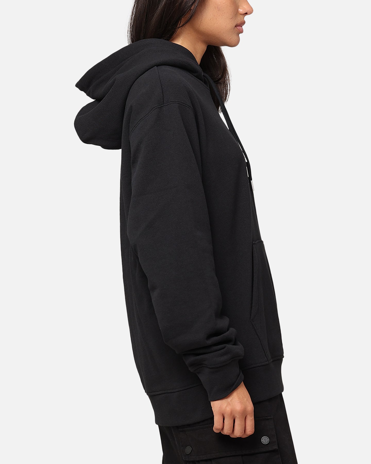 Jordan Essentials -erklæring Fleece Pullover Hoodie Black/Sail