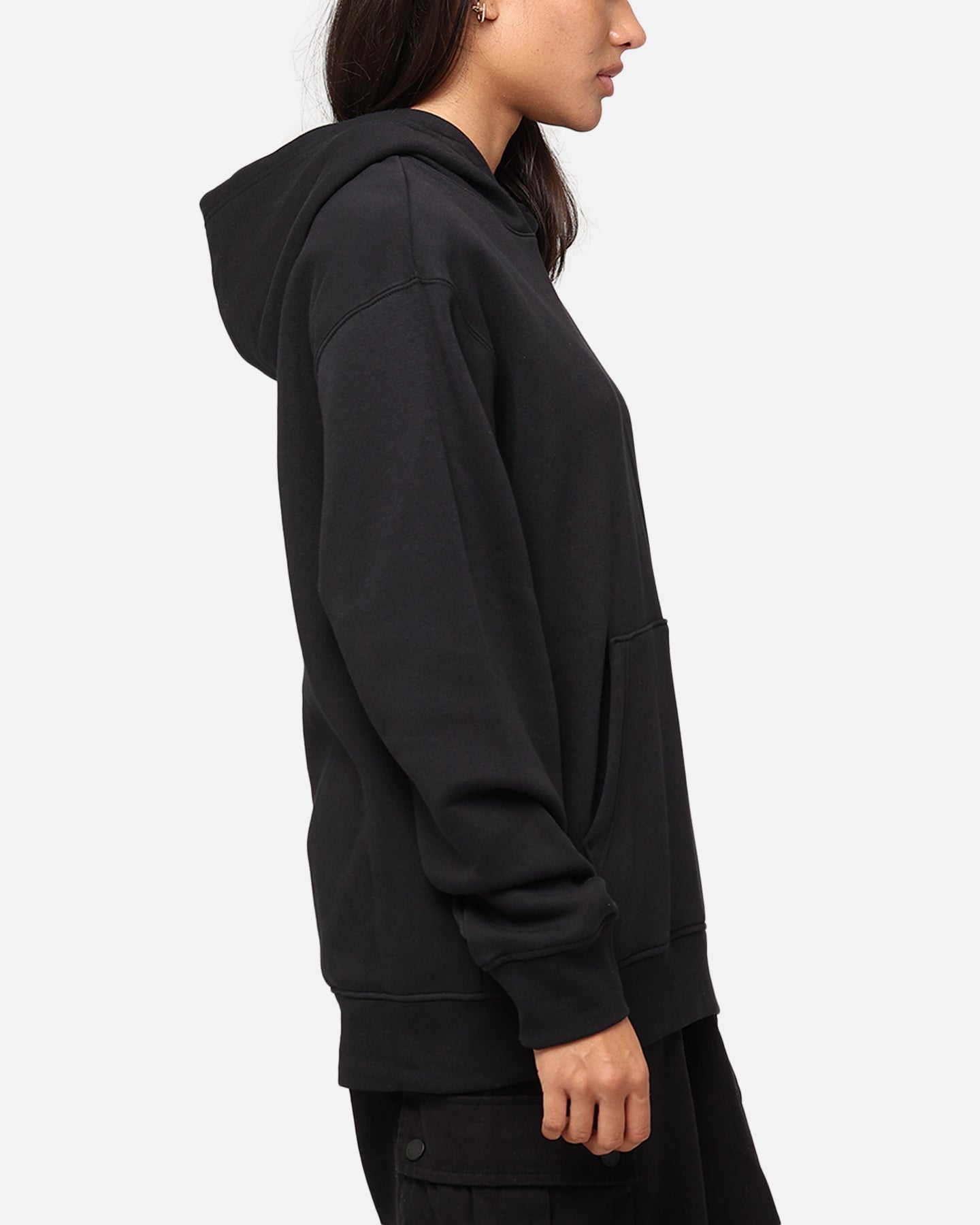 Jordan Essentials Fleece pulover crno/crno/bijelo