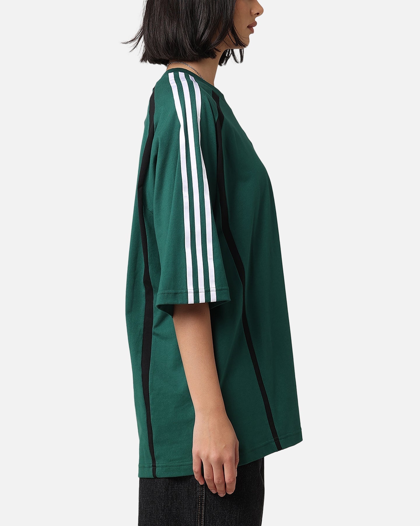 Adidas übergroßes T-Shirt Collegiate Green