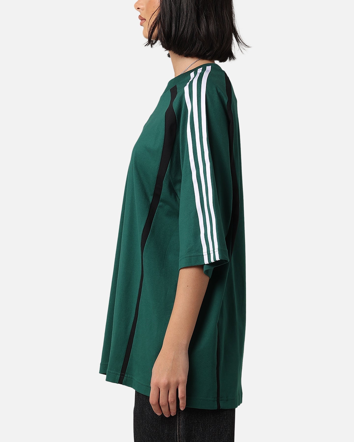 Adidas übergroßes T-Shirt Collegiate Green