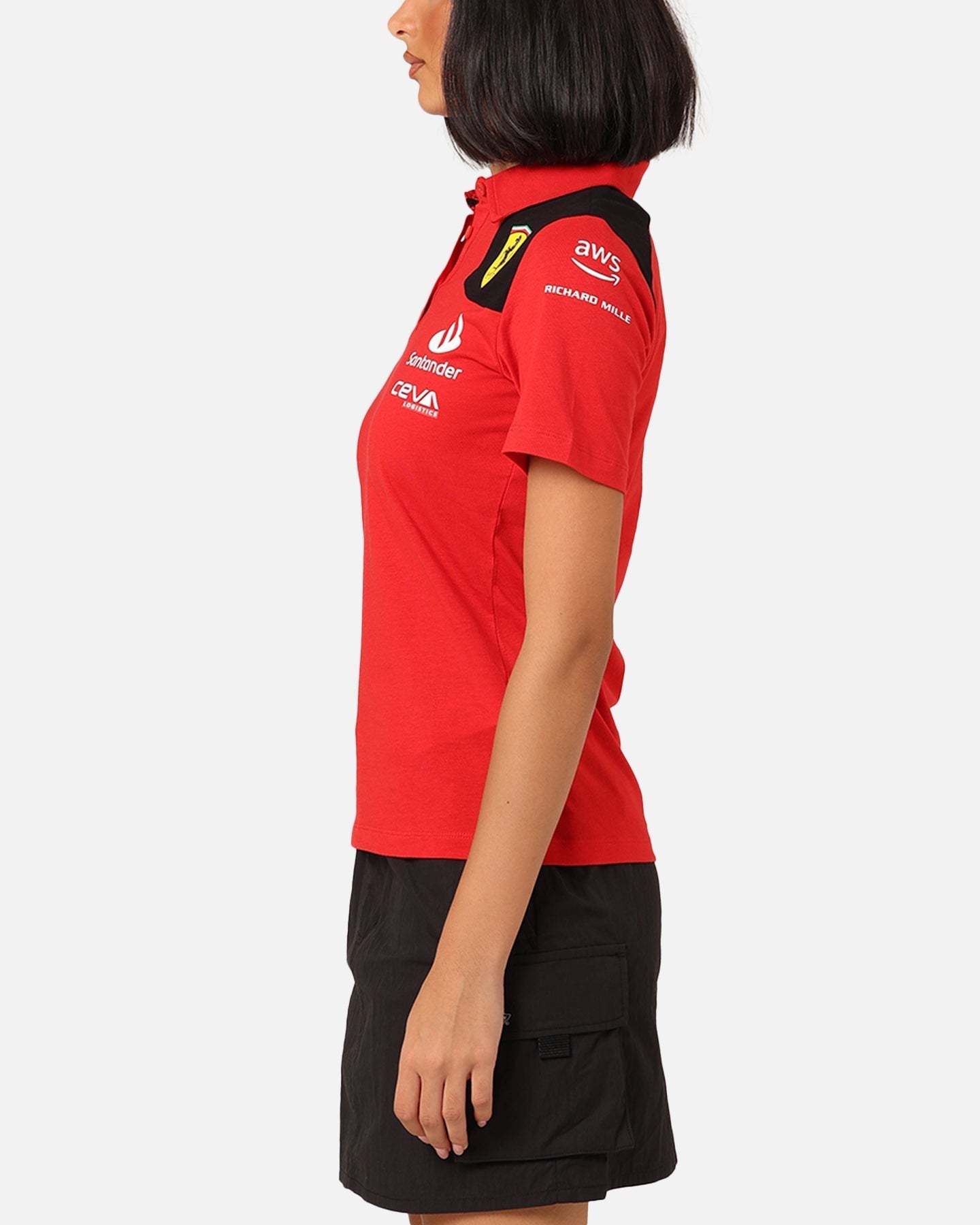 Puma x Scuderia Ferrari Frae Team Polo Shirt Rosso Corsa