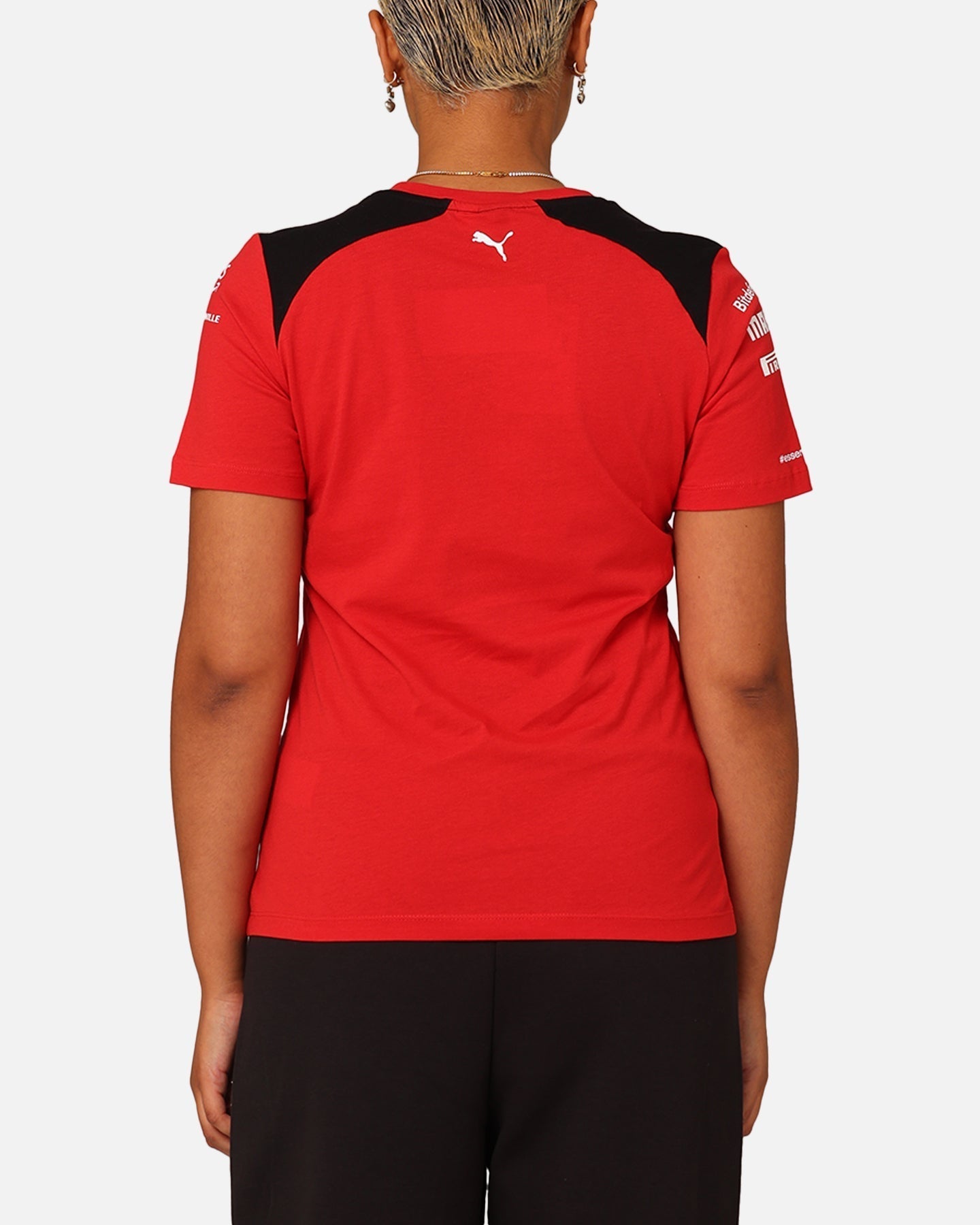 PUMA X SCUDERIA FERRARI DRAMES TEAM T-SHIRT ROSSO CORSA