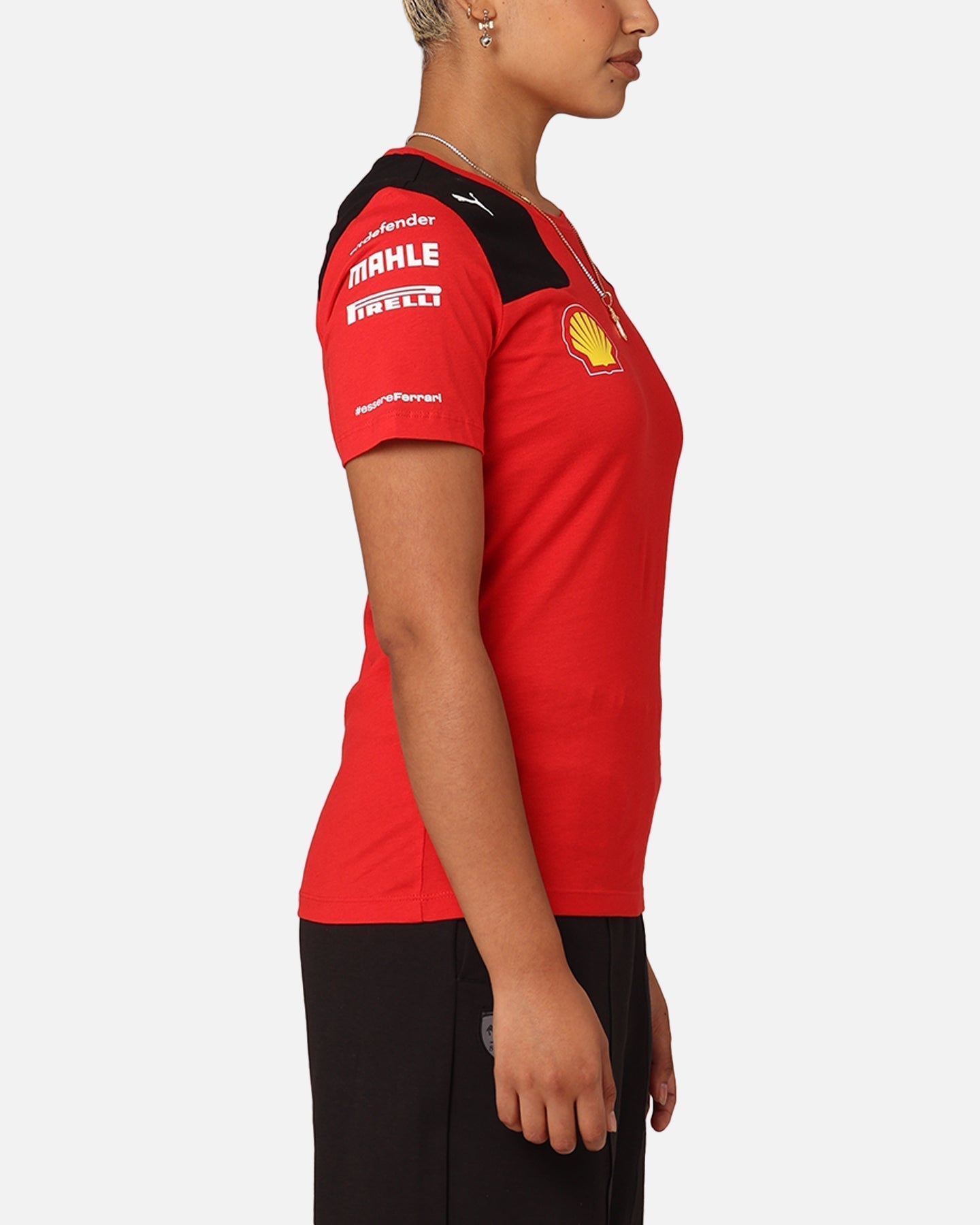 Puma x Scuderia Ferrari T-shirt d'équipe féminine Rosso Corsa