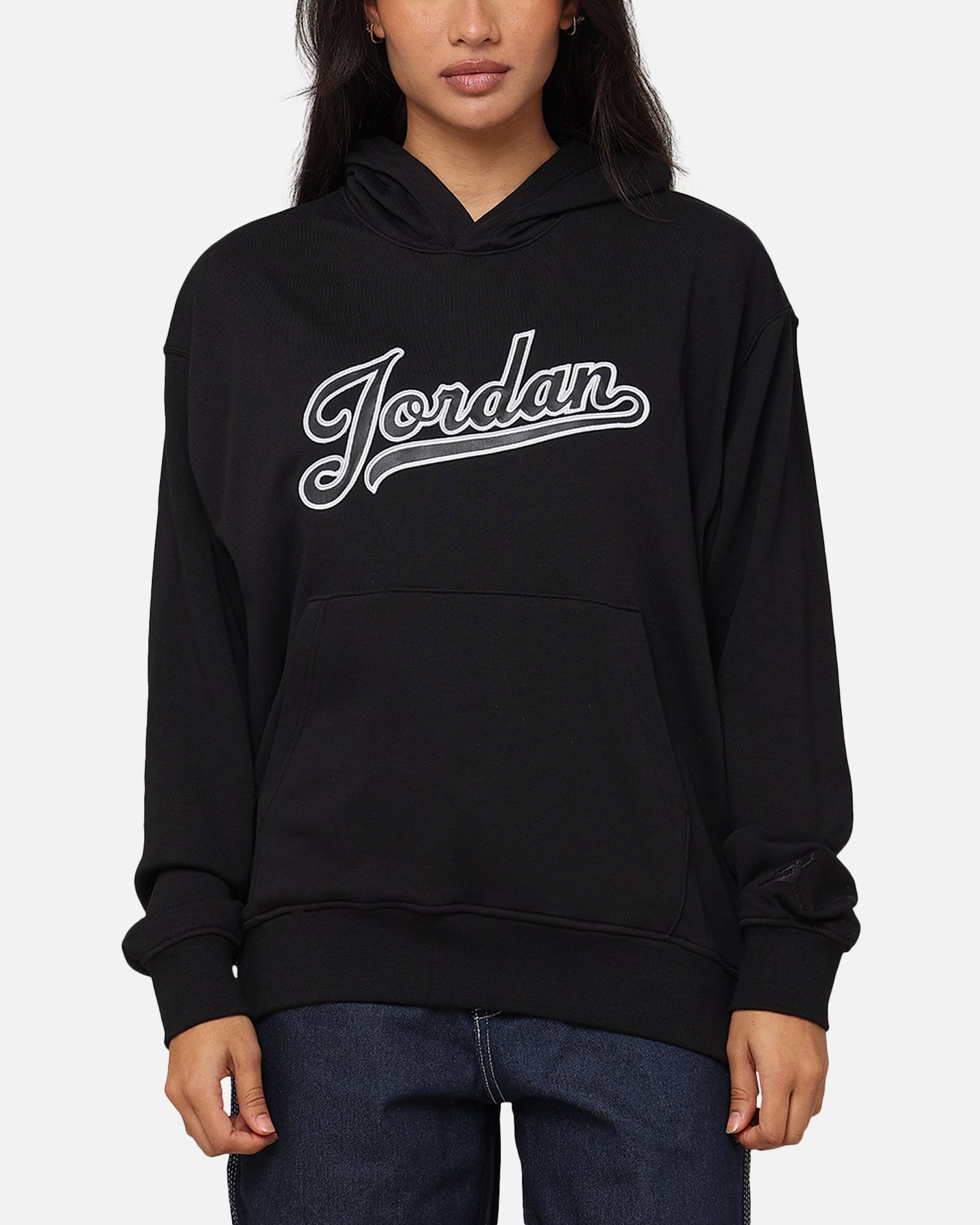 Jordan Flight MVP Fleece Pullover Hoodie Negru