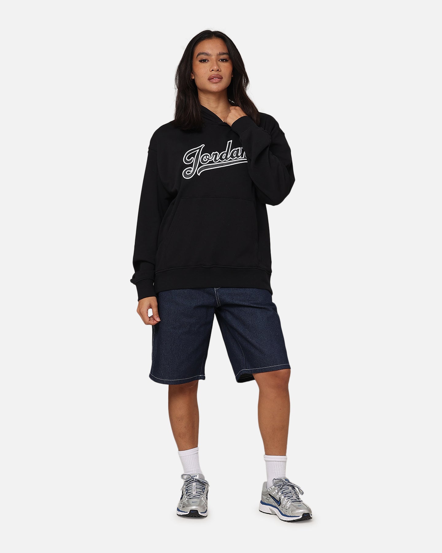 Jordan Flug MVP Fleece Pullover Hoodie Schwarz