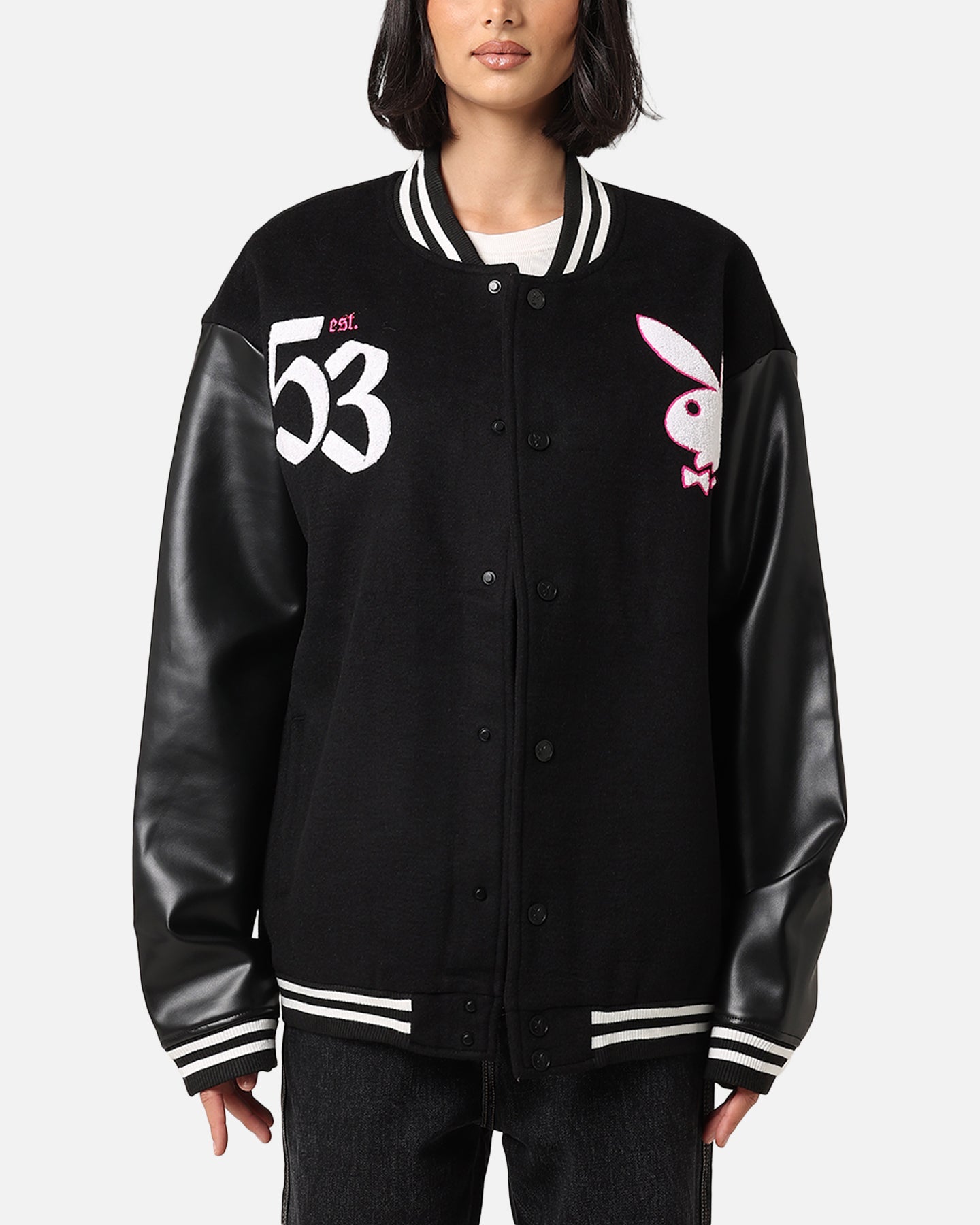 Playboy Card Jacket Black