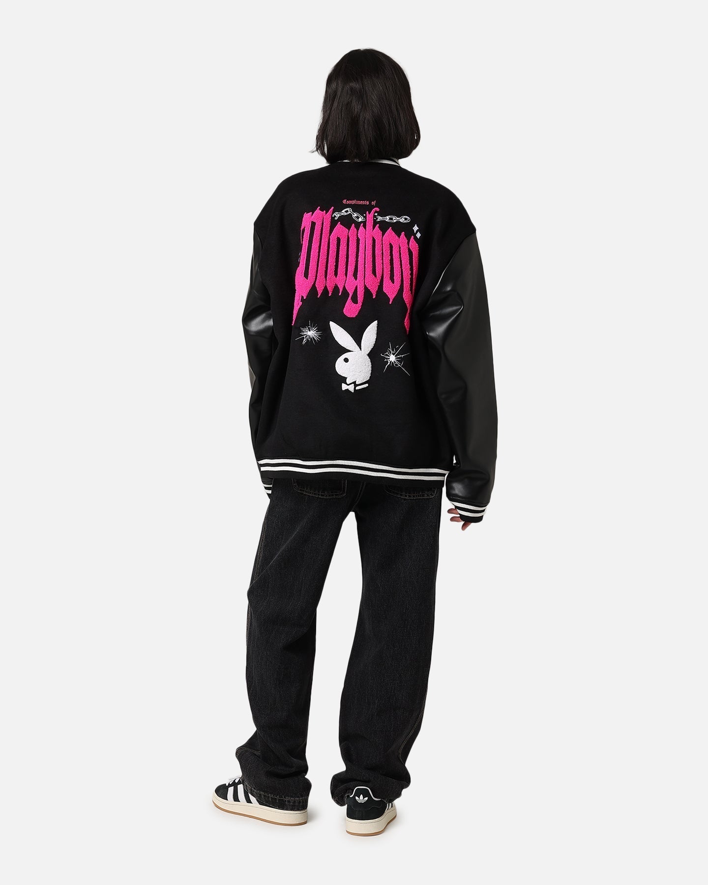 Veste de carte playboy noir