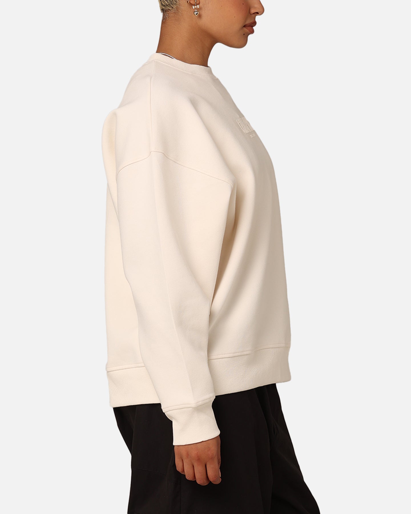 Champion Women's Rochester Base Crewneck White Ferrari