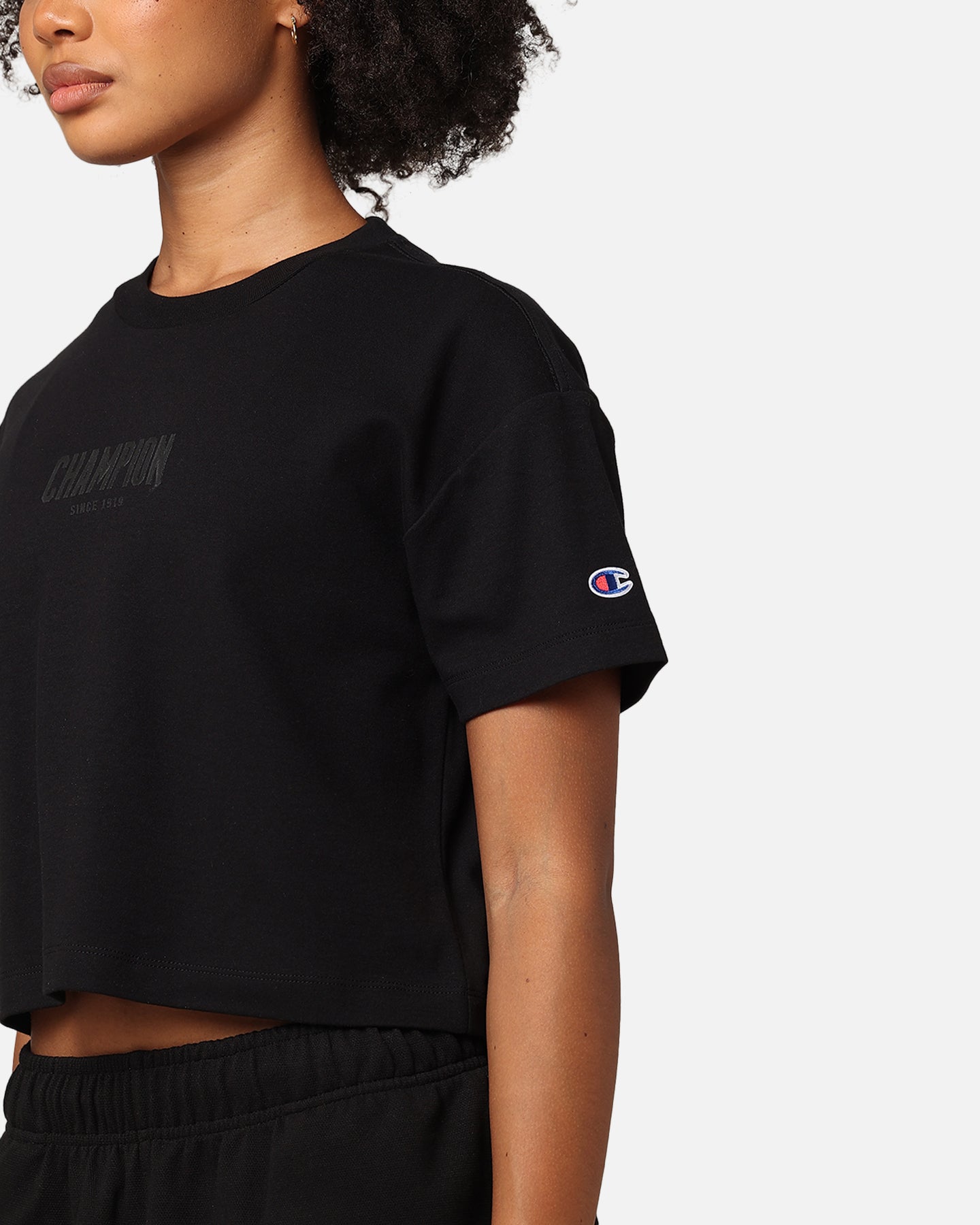 Champion Women's Rochester Base T-Shirt Black