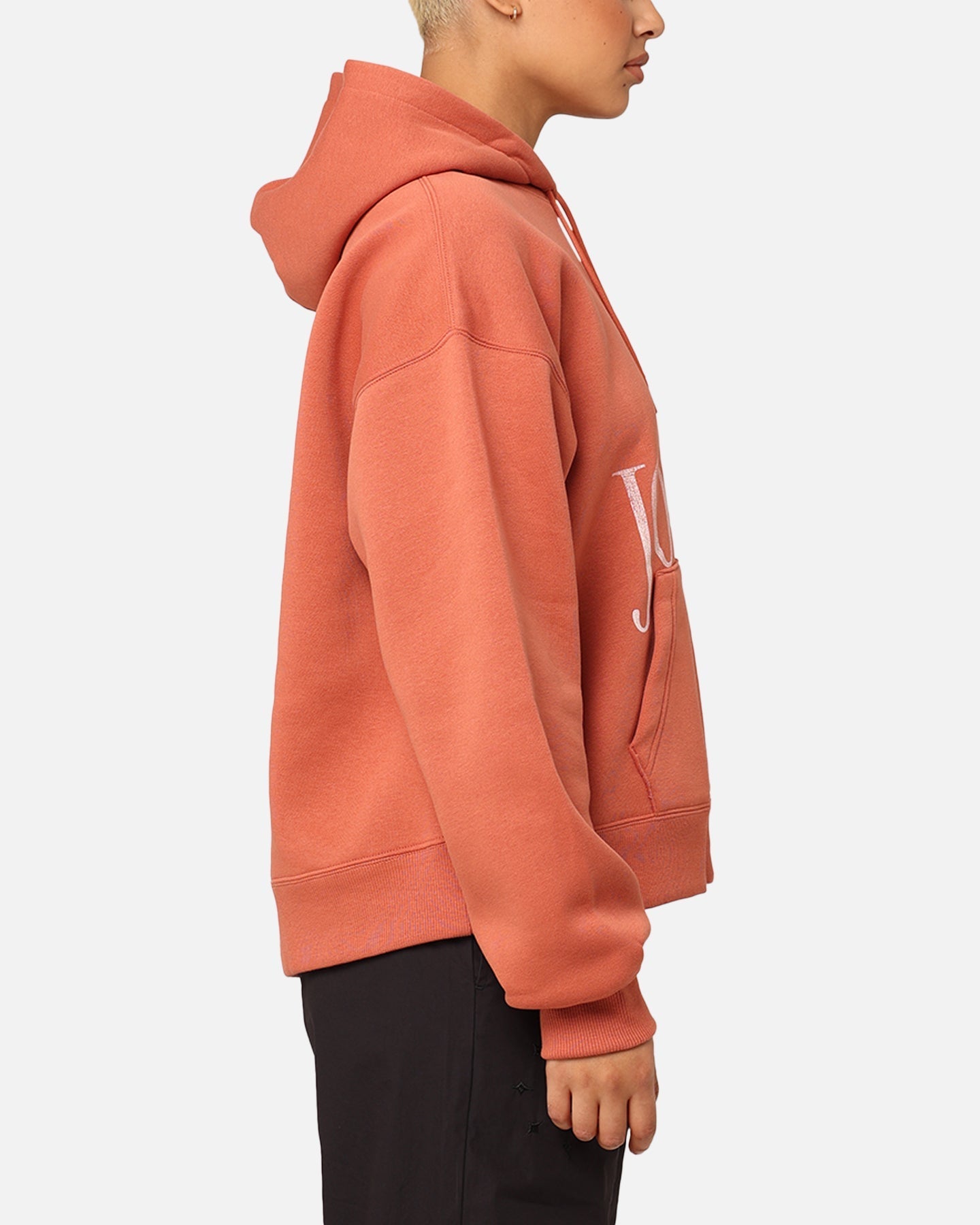 Jordánska ženská Brooklyn Fleece Pullover Hoodie Dusty Peach/Sail