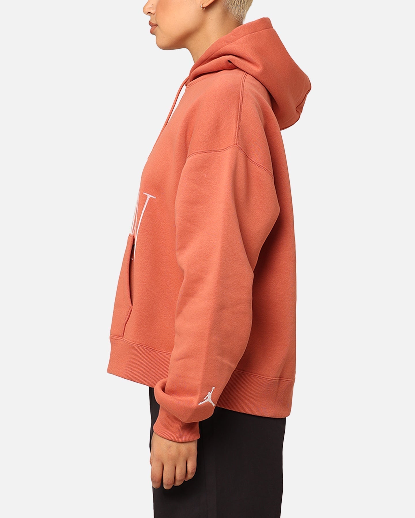 Jordánska ženská Brooklyn Fleece Pullover Hoodie Dusty Peach/Sail