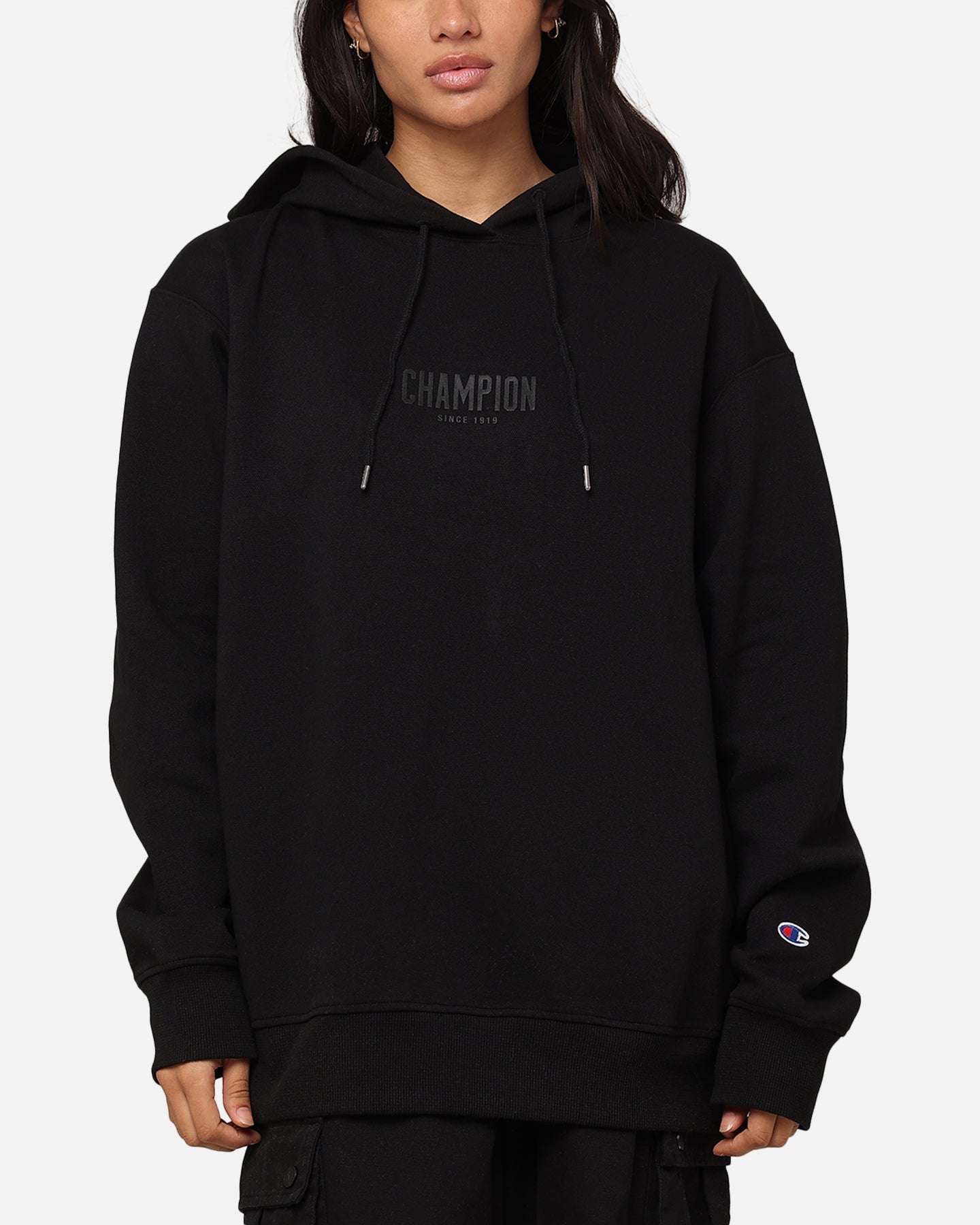 Champion Rochester Base Hoodie crna