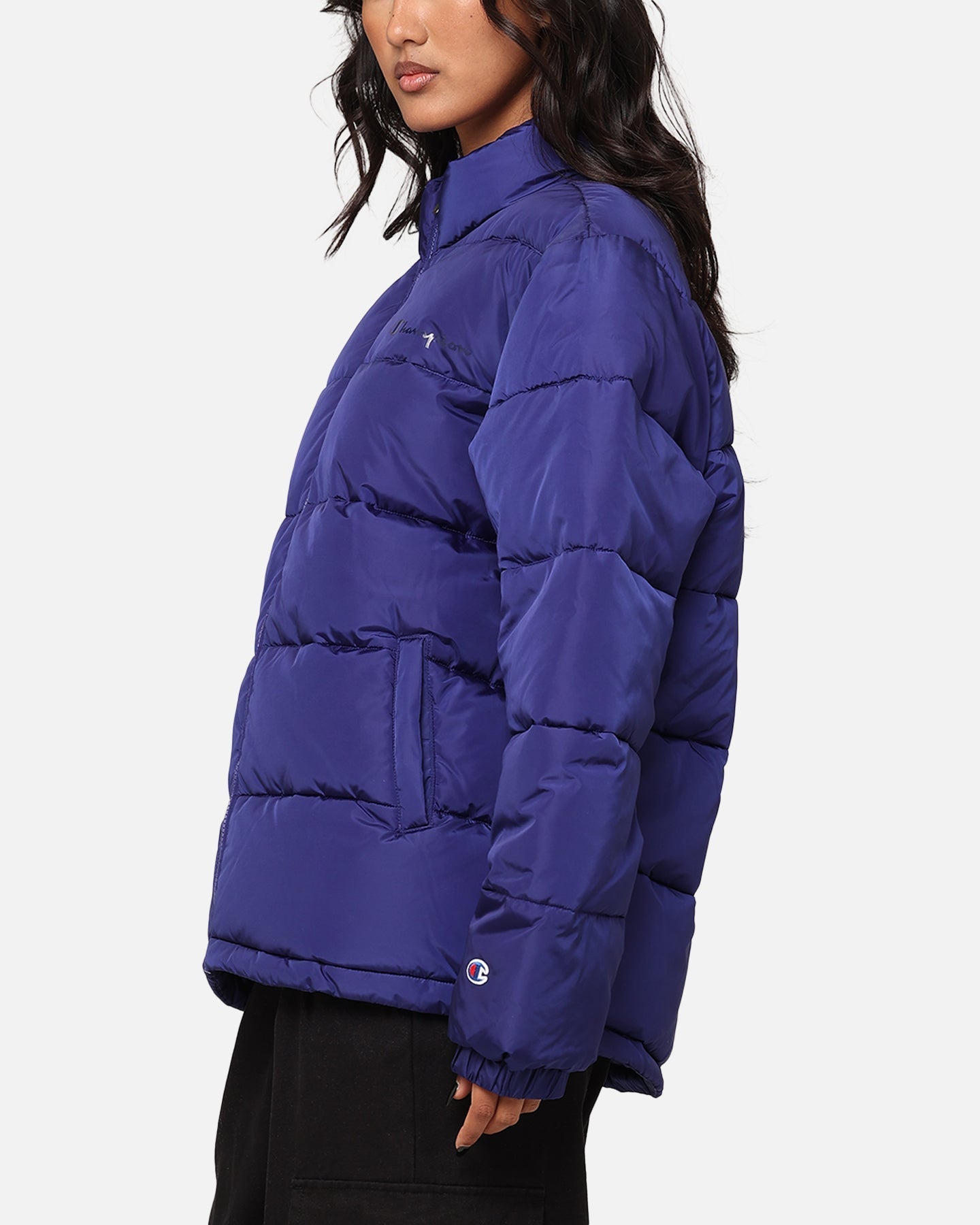 Champion Rochester Padded Puffer Jacket Chaouen Cobalt