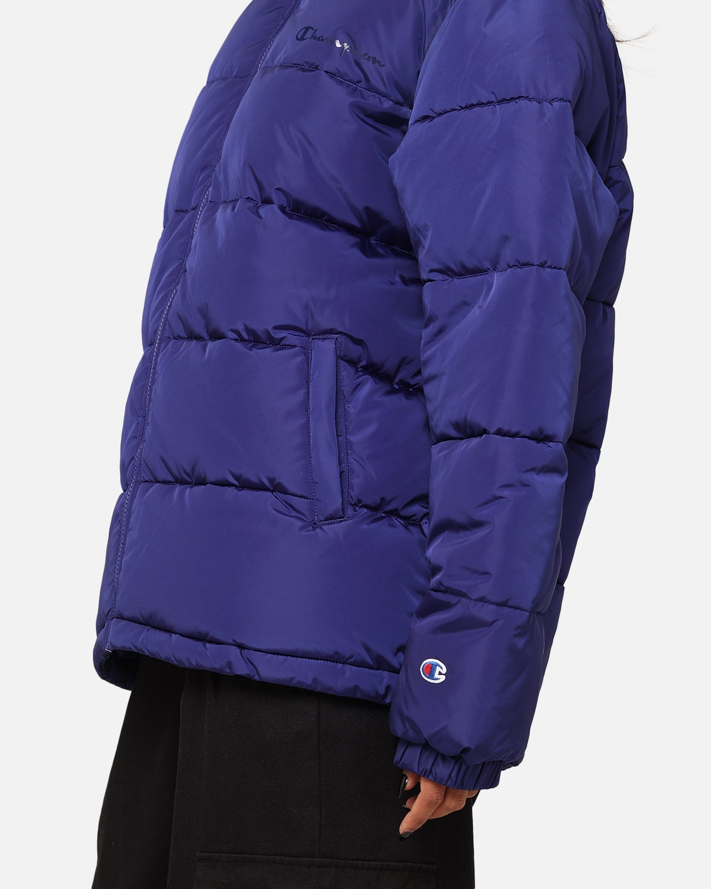 Champion Rochester Padded Puffer Jacket Chaouen Cobalt