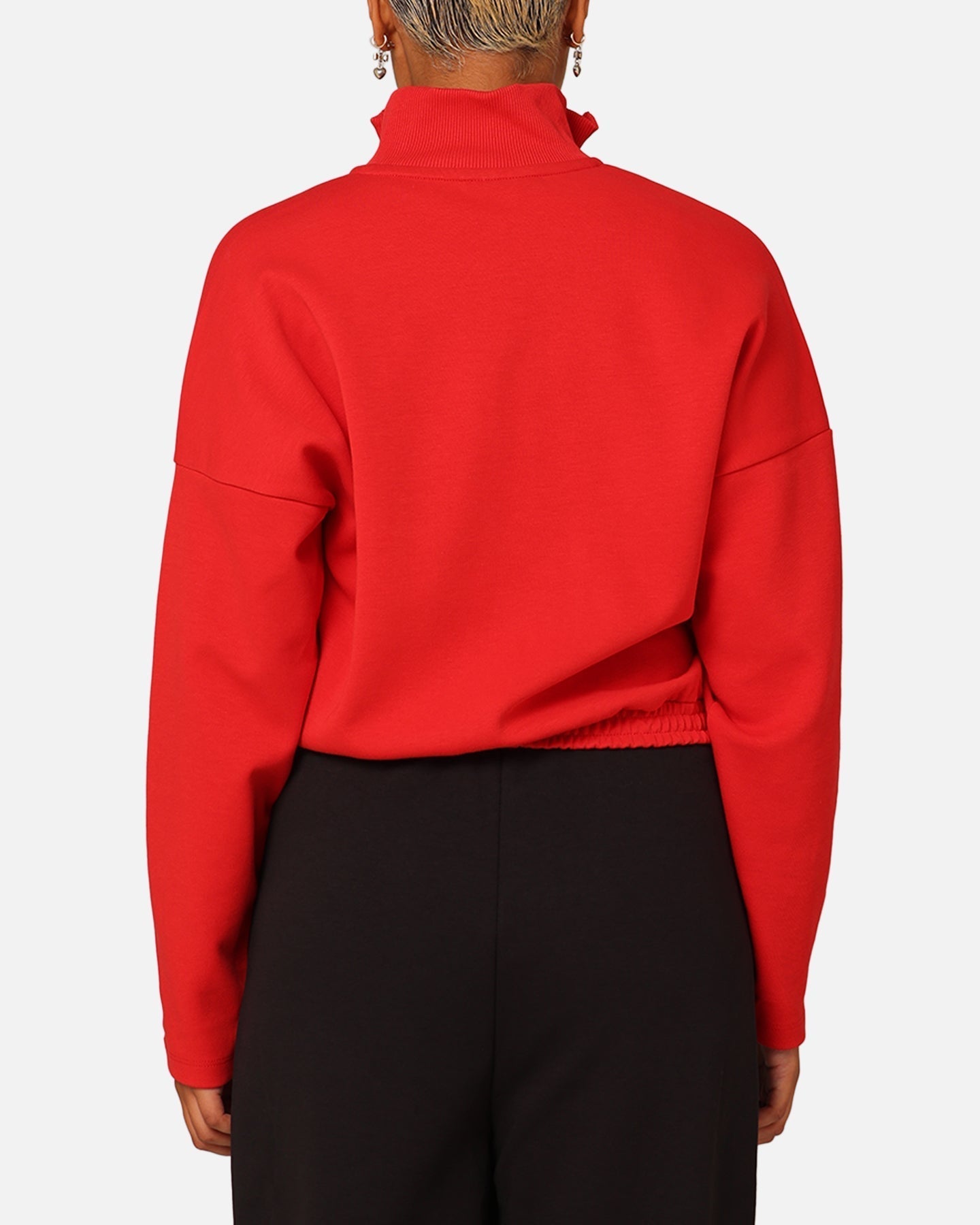 Puma X Scuderia Ferrari Crewneck Women Ferrari stil Rosso Corsa