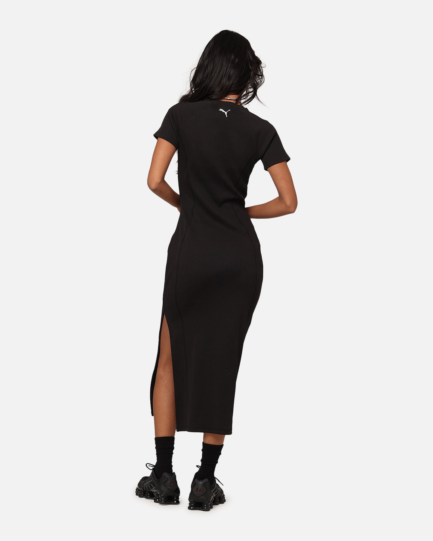 Puma X Ferrari Women's Style Midi Dress Puma Black