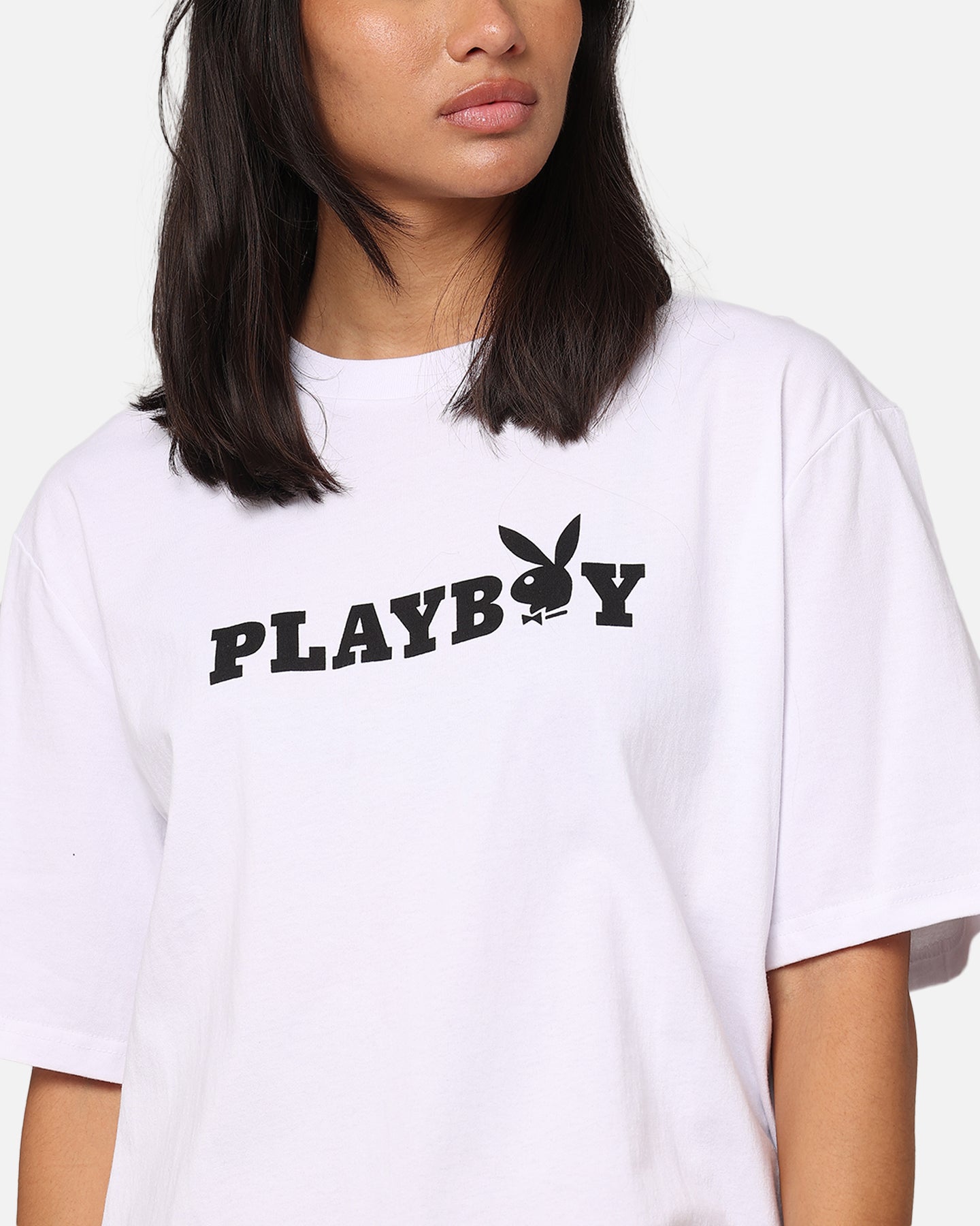 Playboy Playboy Bunny O T-Shirt Wäiss