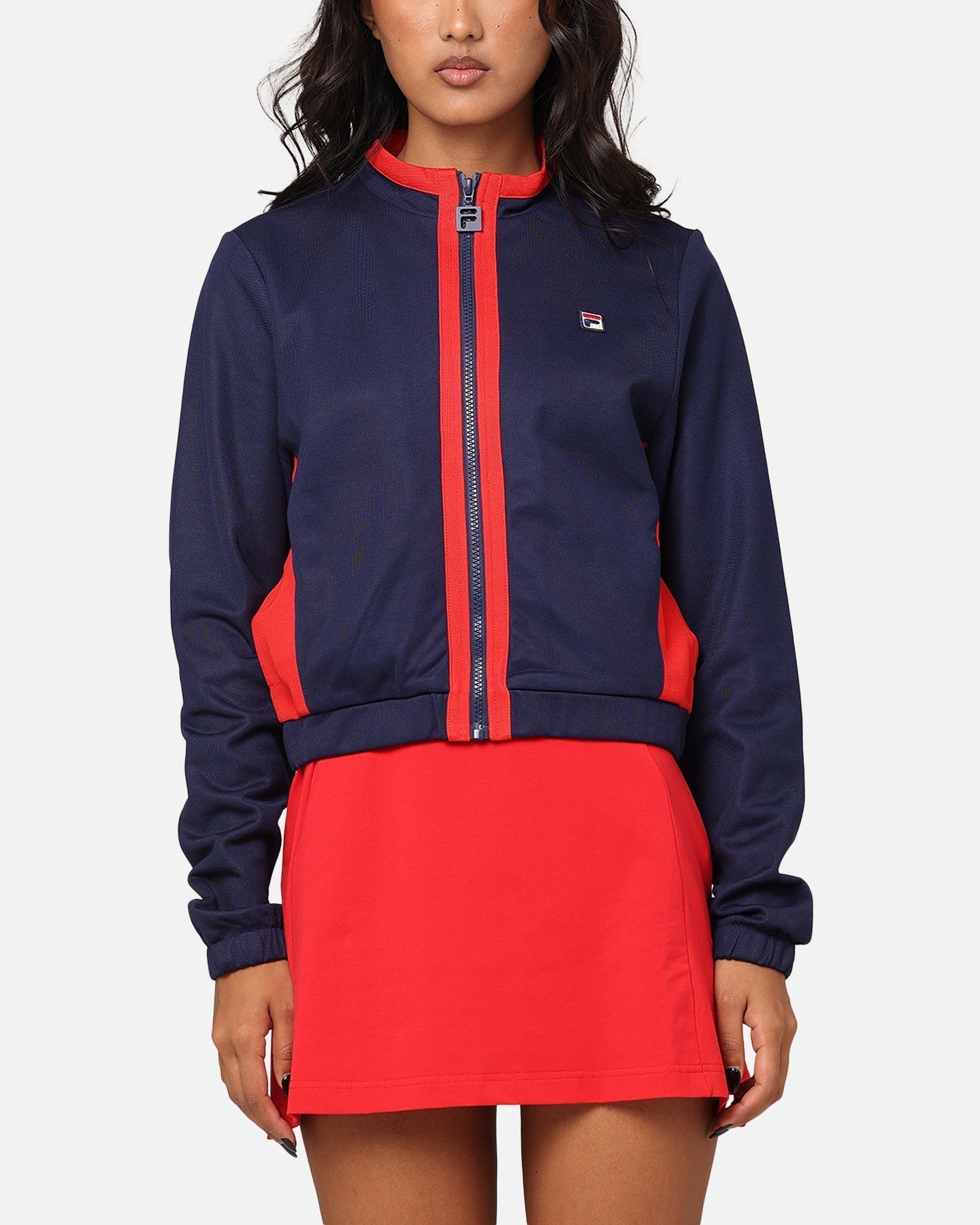 FILA GRASON Women's Colourblock Jacket FILA NAVY/FILA