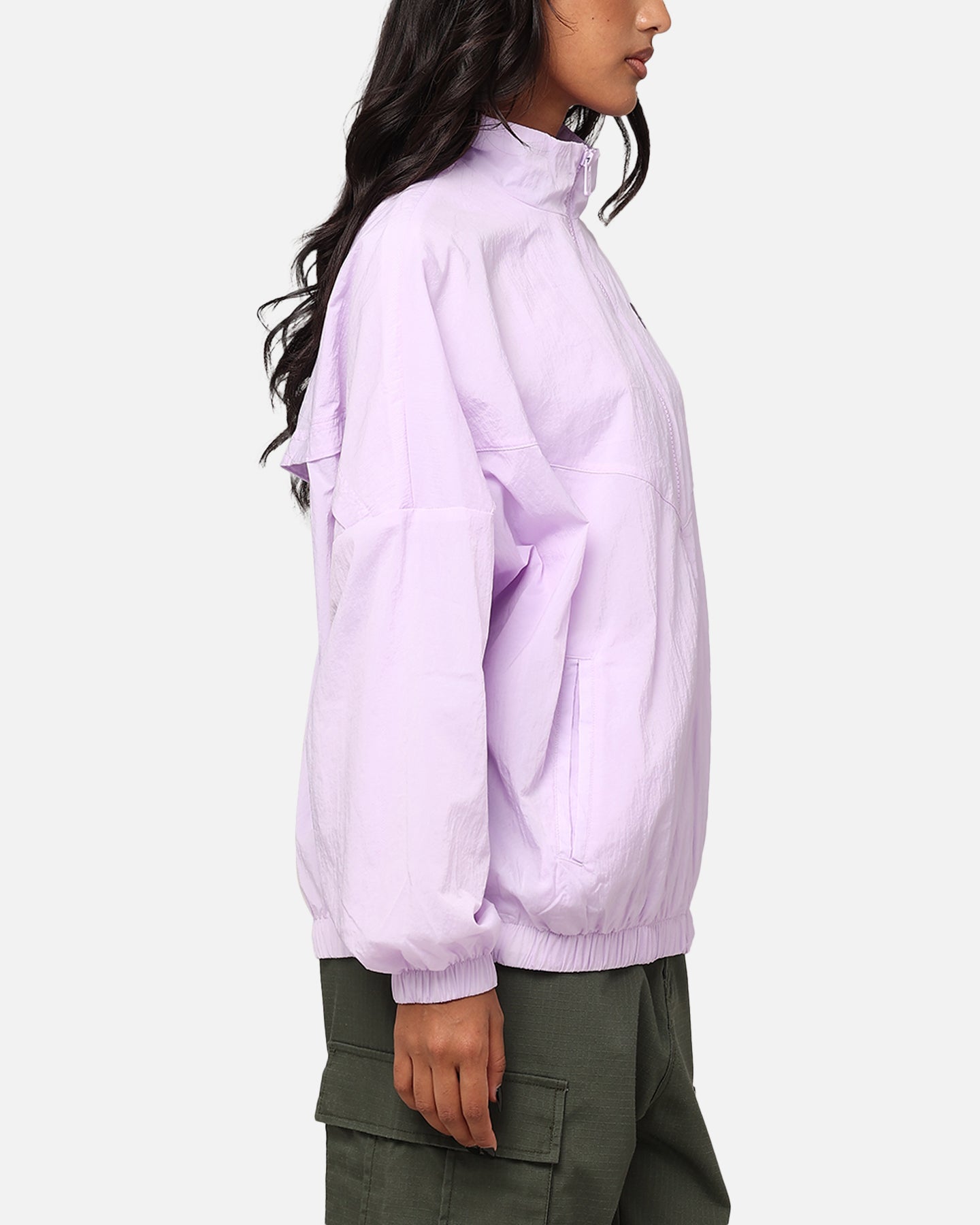 Nike Women’s Sportswear Essential Woven Windrunner Jacheta Violet Mist/Violet Mist-Daybreak