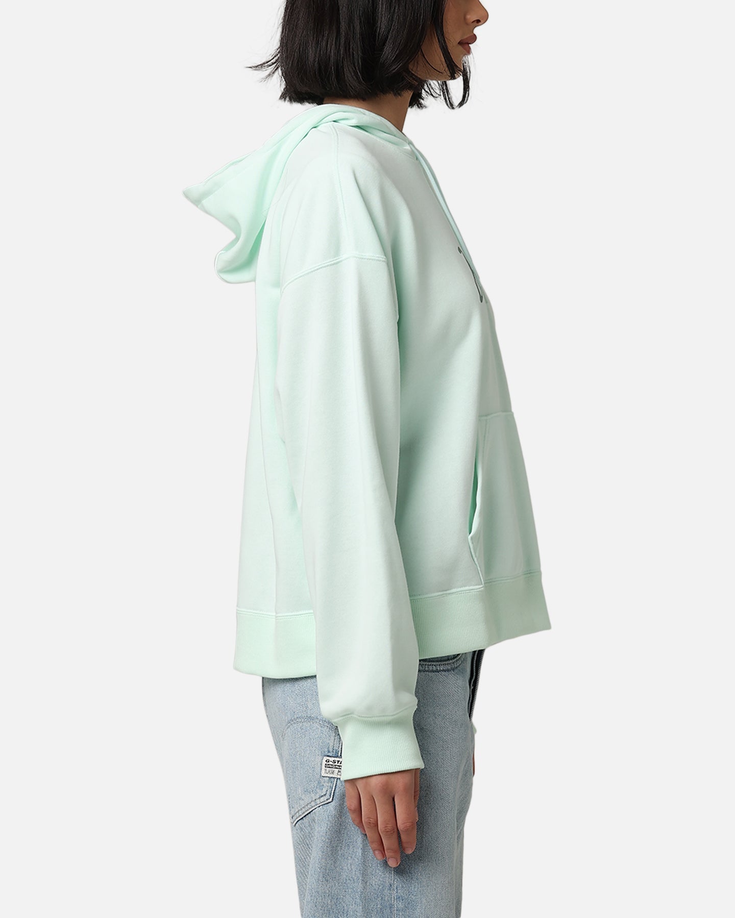 Jordan Damen Brooklyn Fleece Pullover Hoodie kaum grün/Jade Rauch