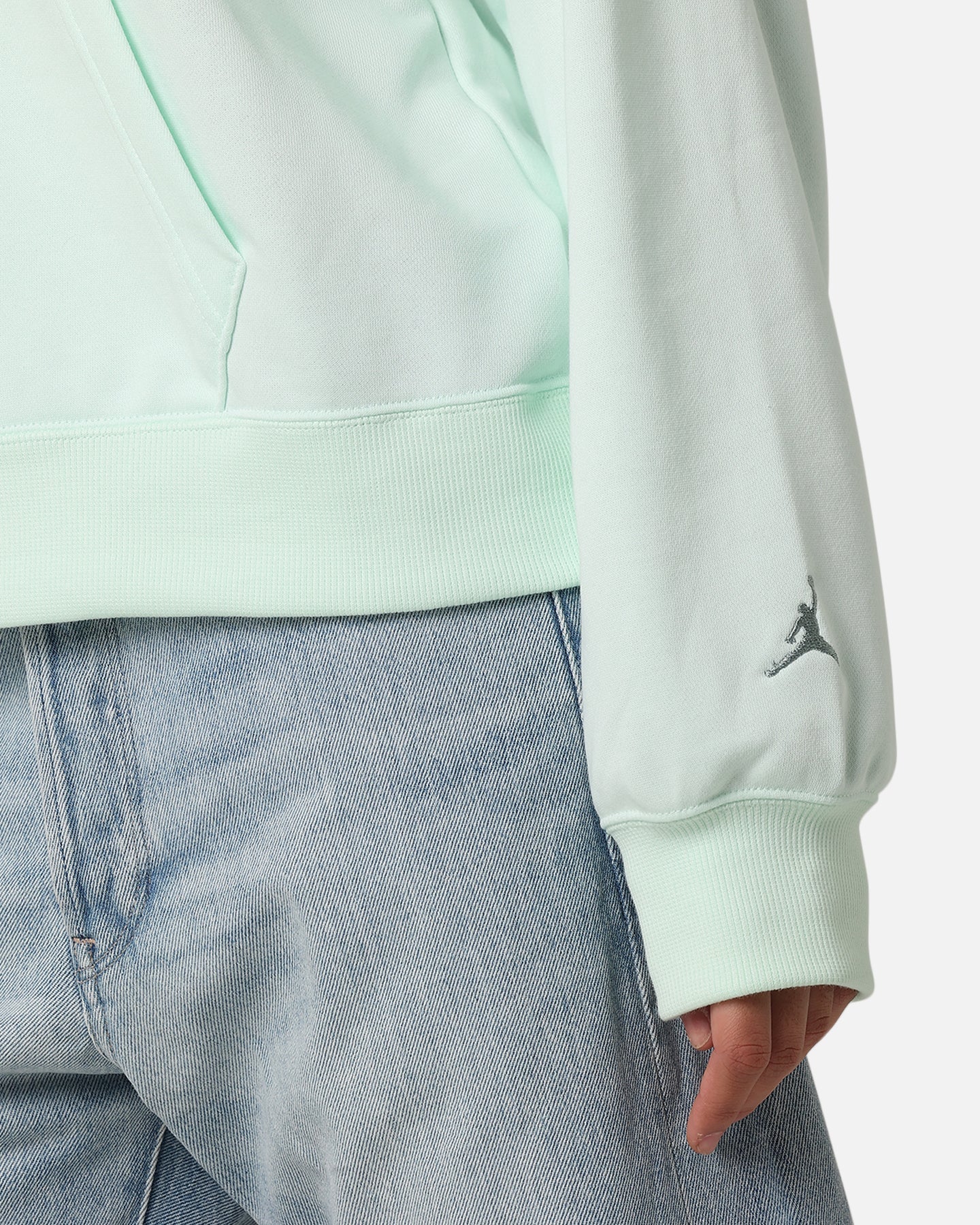 Jordan Women's Brooklyn Fleece Pullover Sweat à capuche à peine vert / Jade Smoke