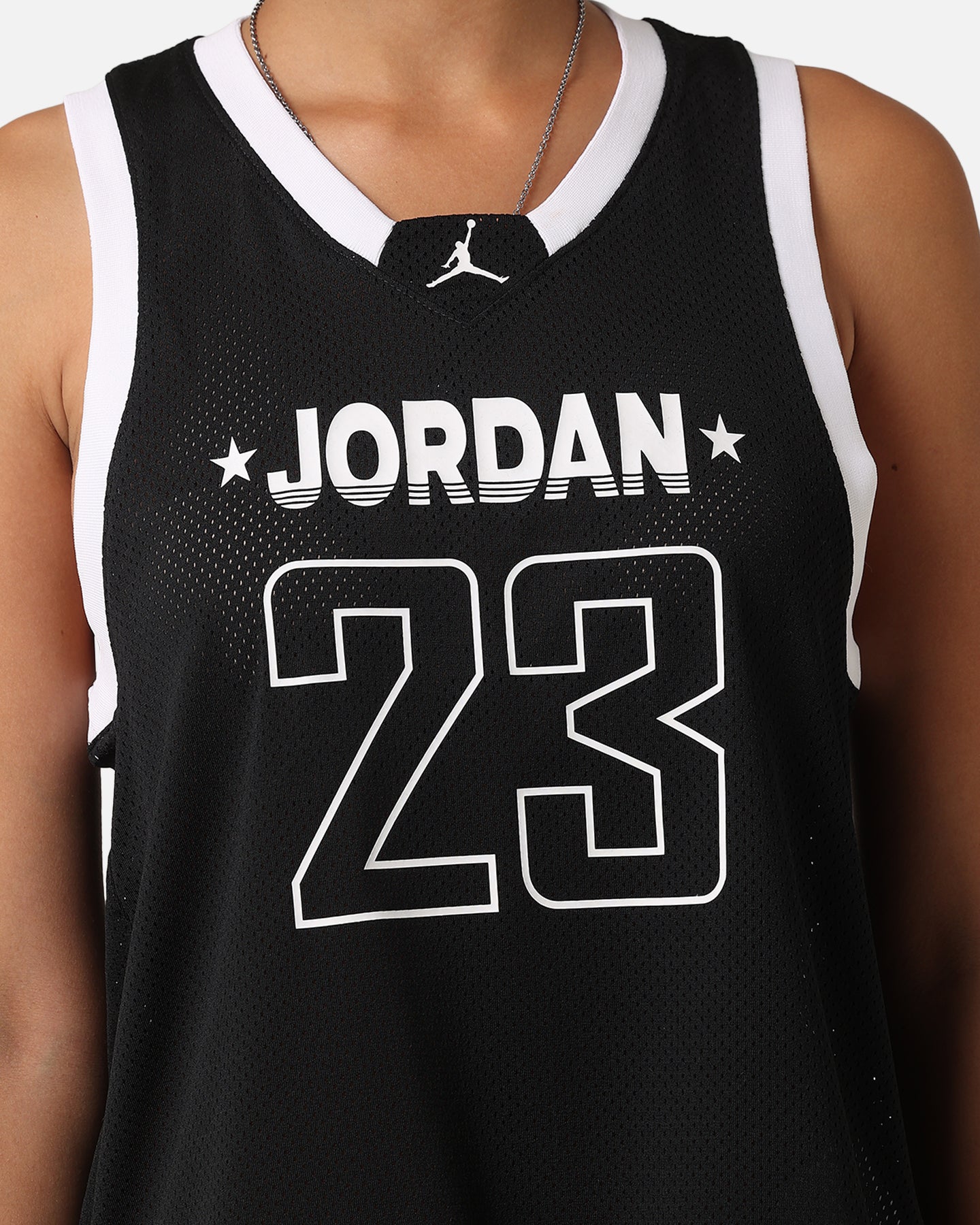 Jordan Women's 23 Jersey Tank Black/White/White