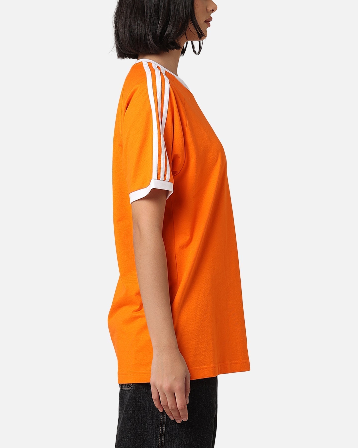 Adidas 3-stripes t-shirt orange