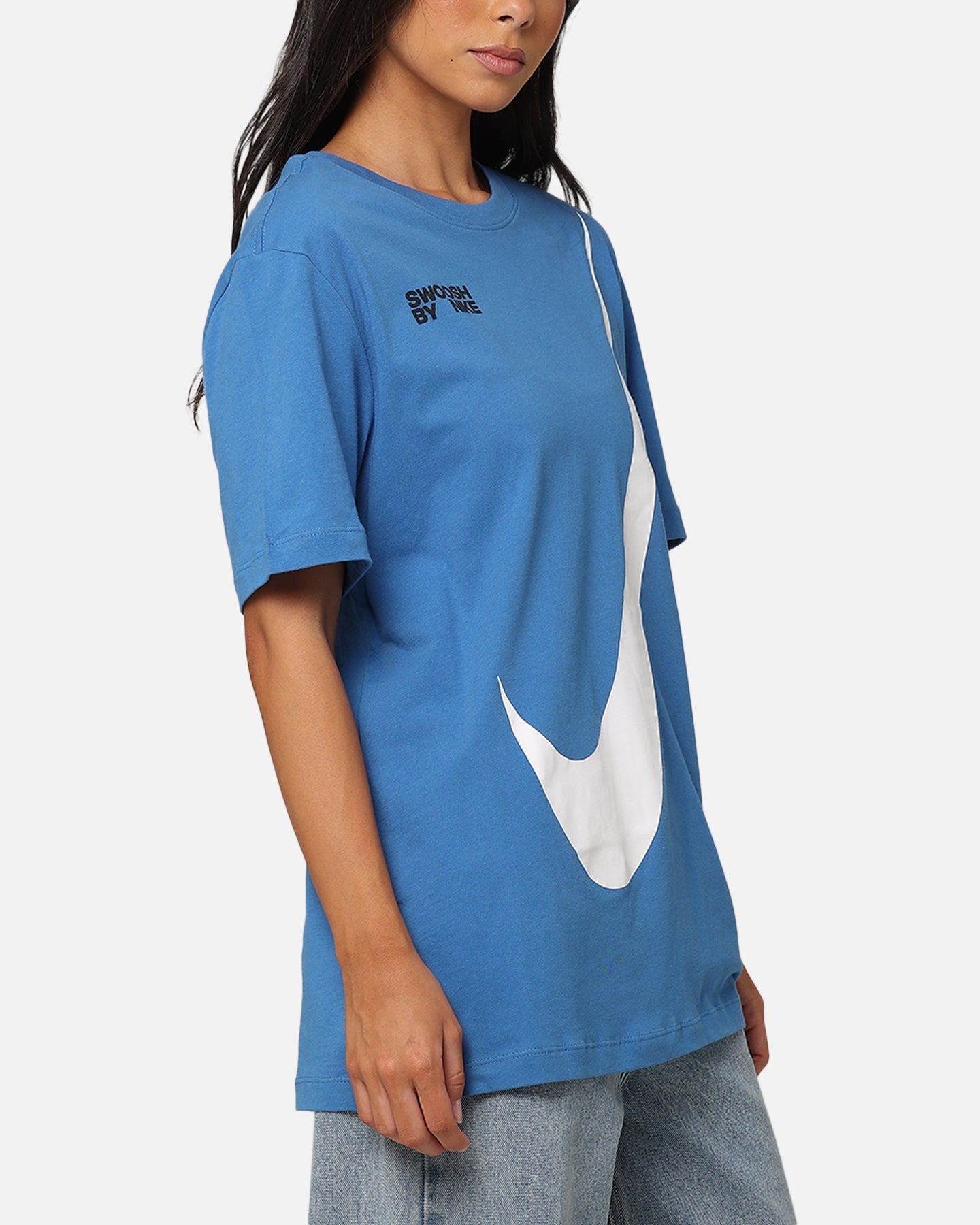 Nike Sportswear Big Swoosh T-shirt Star Blue