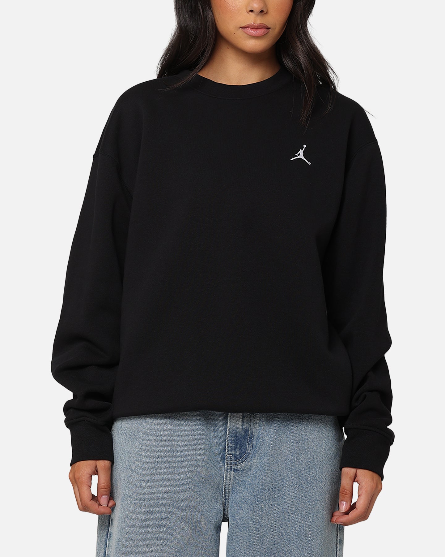 Jordan Essential Brooklyn Fleece Crewneck Black/White