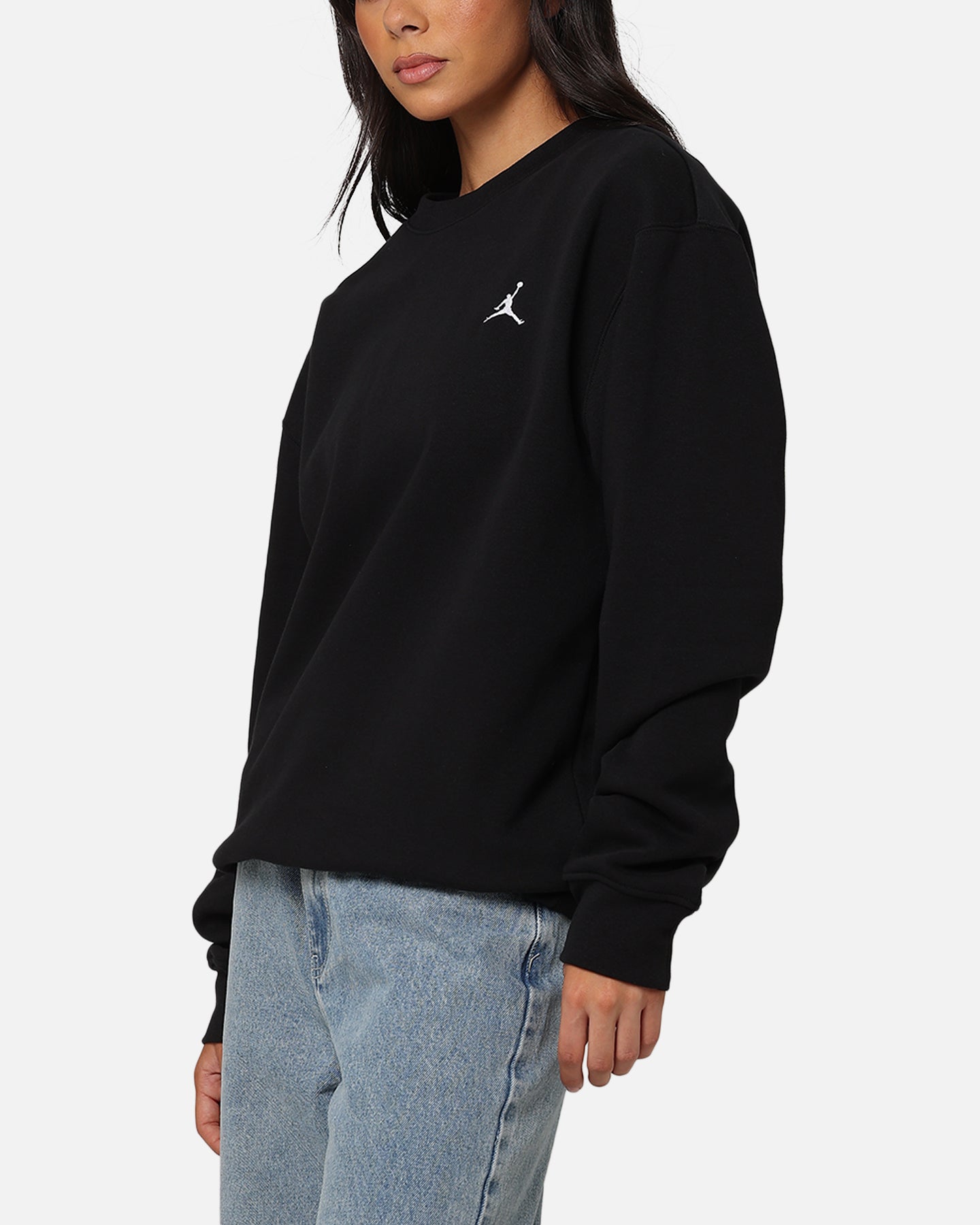 Jordan Essential Brooklyn Fleece Crewneck Black/White