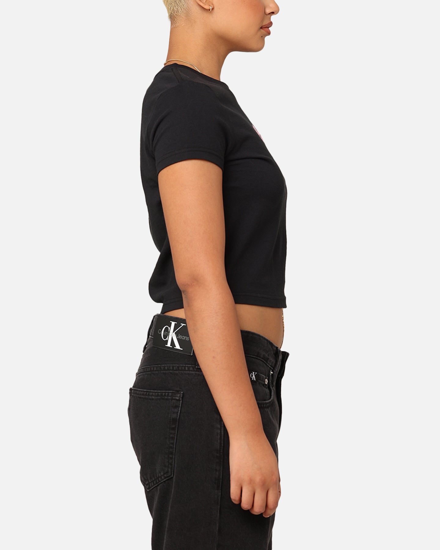 StÃ¼ssy Women's Dollie Slim T-Shirt Black