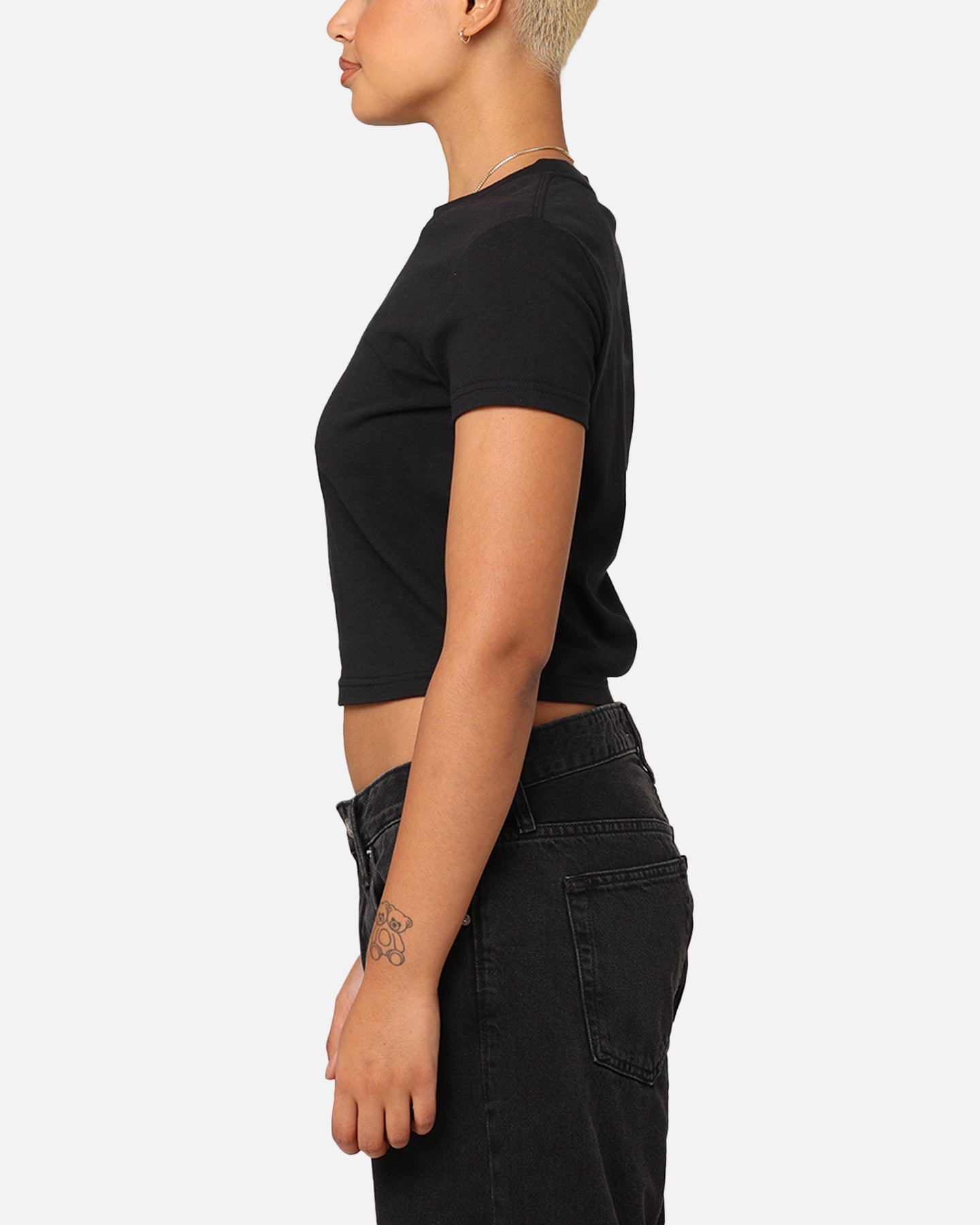 StÃ¼ssy Women's Dollie Slim T-Shirt Black