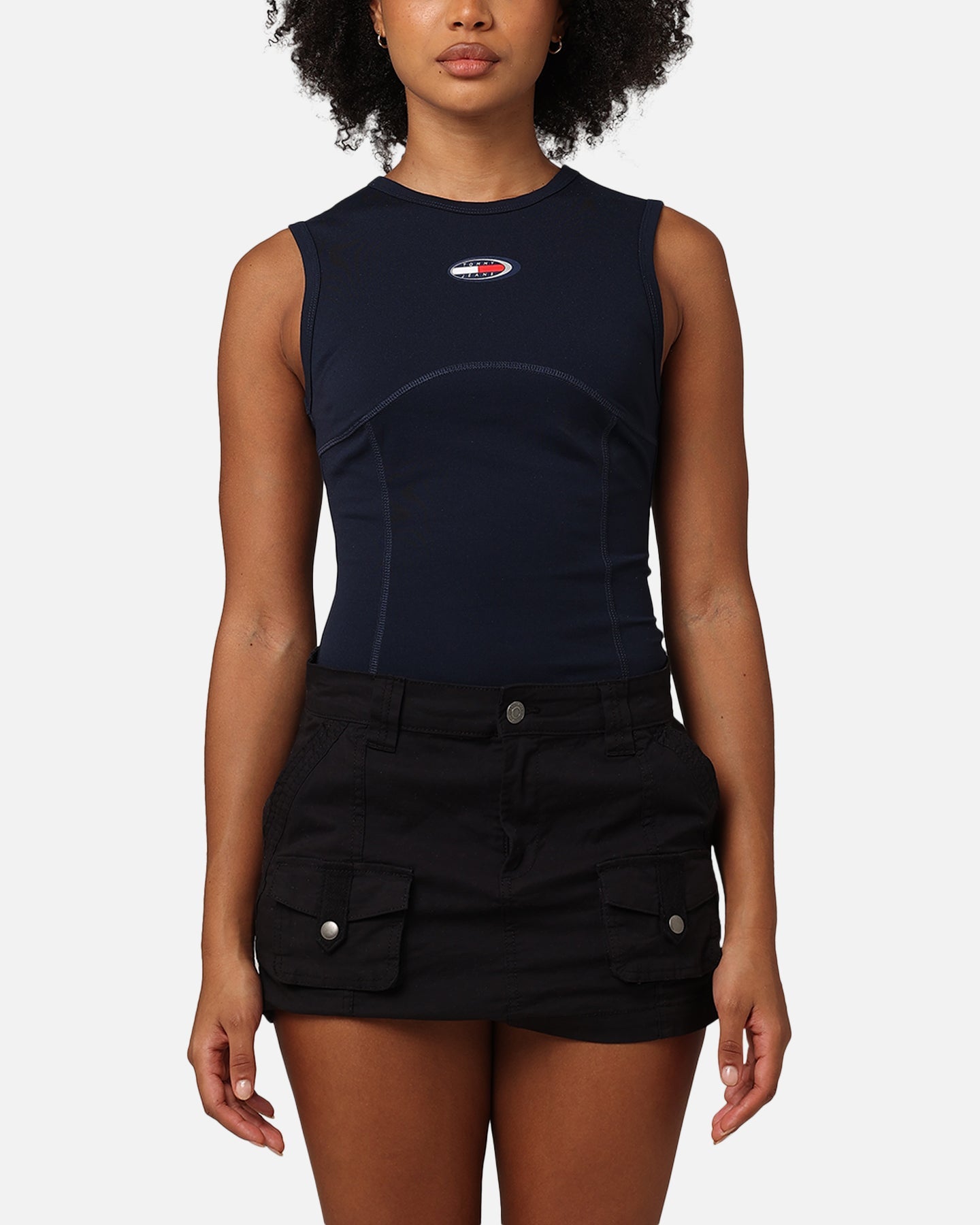 Tommy Jeans Bodys de l'archive TJW Femmes Navy nocturne noire