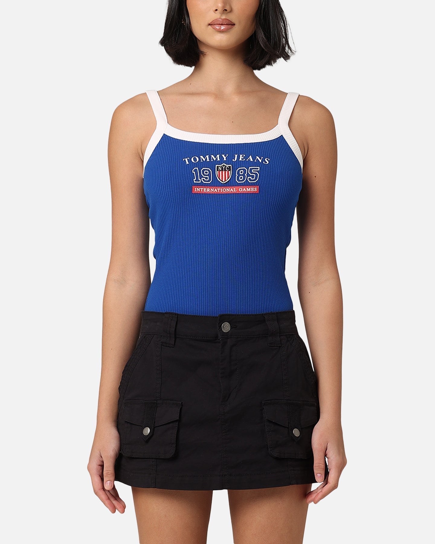 Tommy Jeans Femme TJW Archive Games BodySuit Phthalo Blue