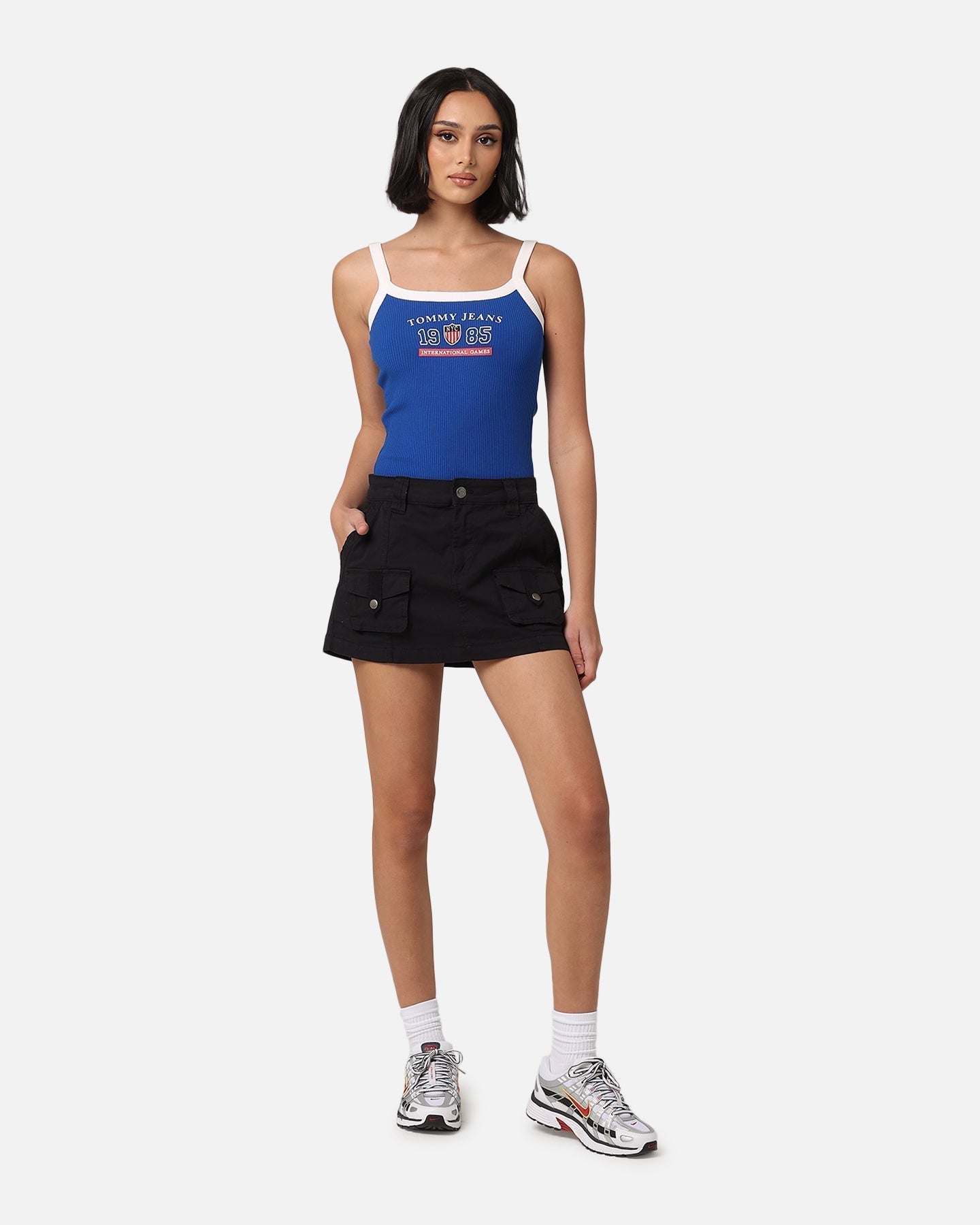 Tommy Jeans Femme TJW Archive Games BodySuit Phthalo Blue