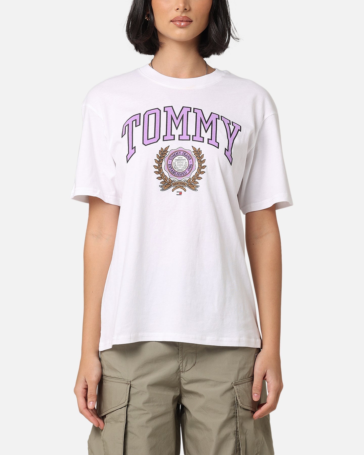 Tommy Jeans T-shirt TJW TJW T-shirt Varsity Sport White