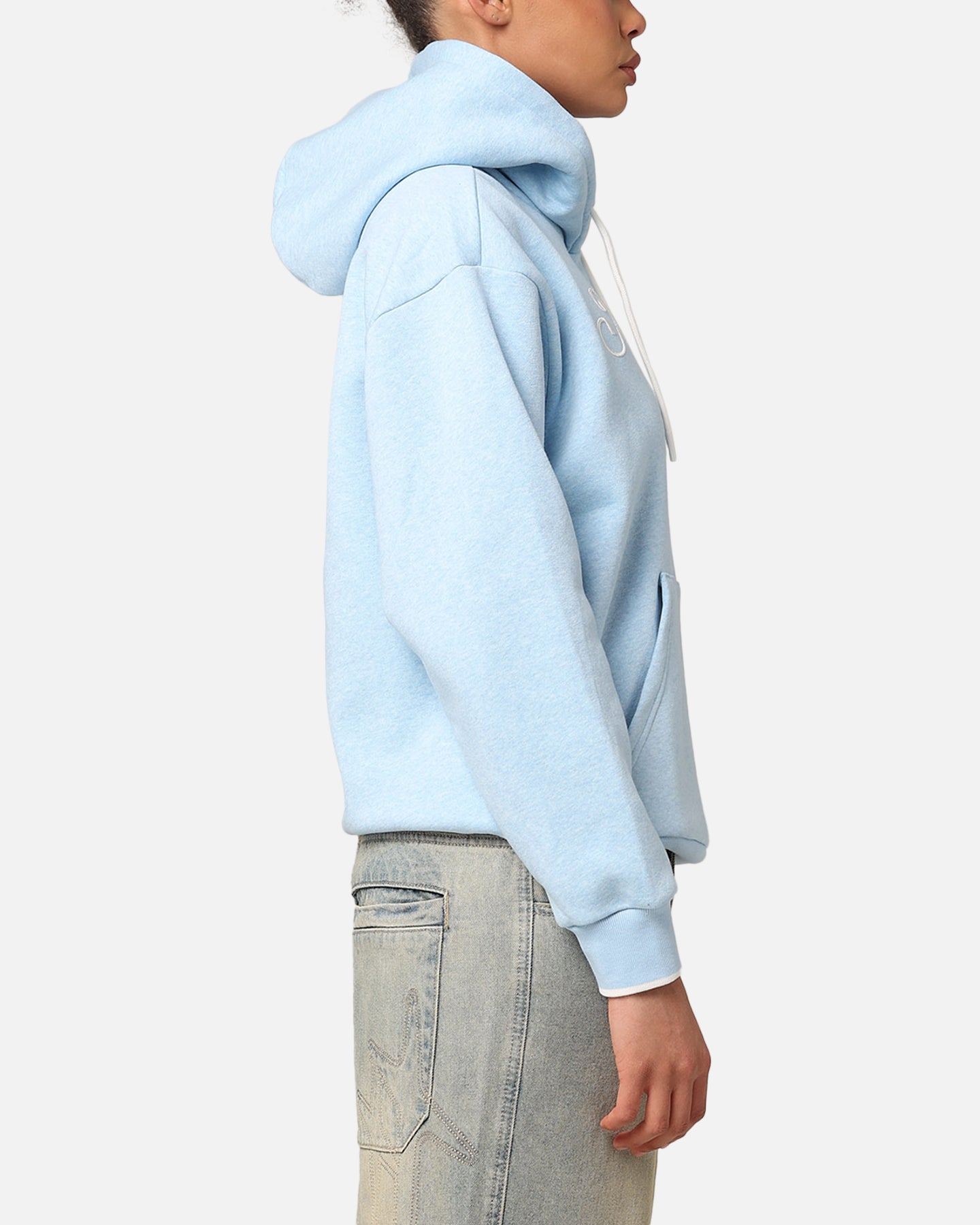 Adidas Women's Grafic Hoodie Clear Sky Mel