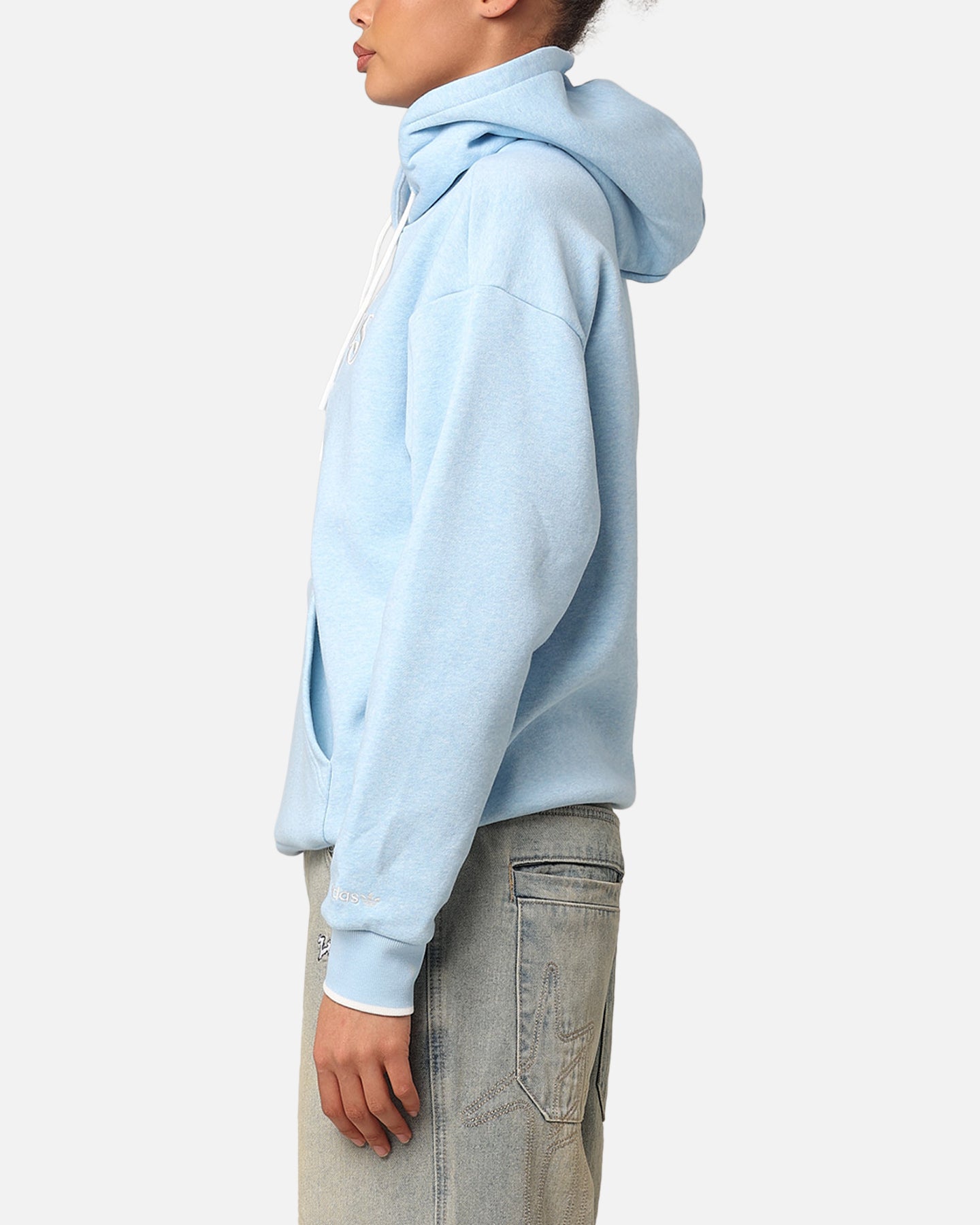 Adidas Women's Grafic Hoodie Clear Sky Mel