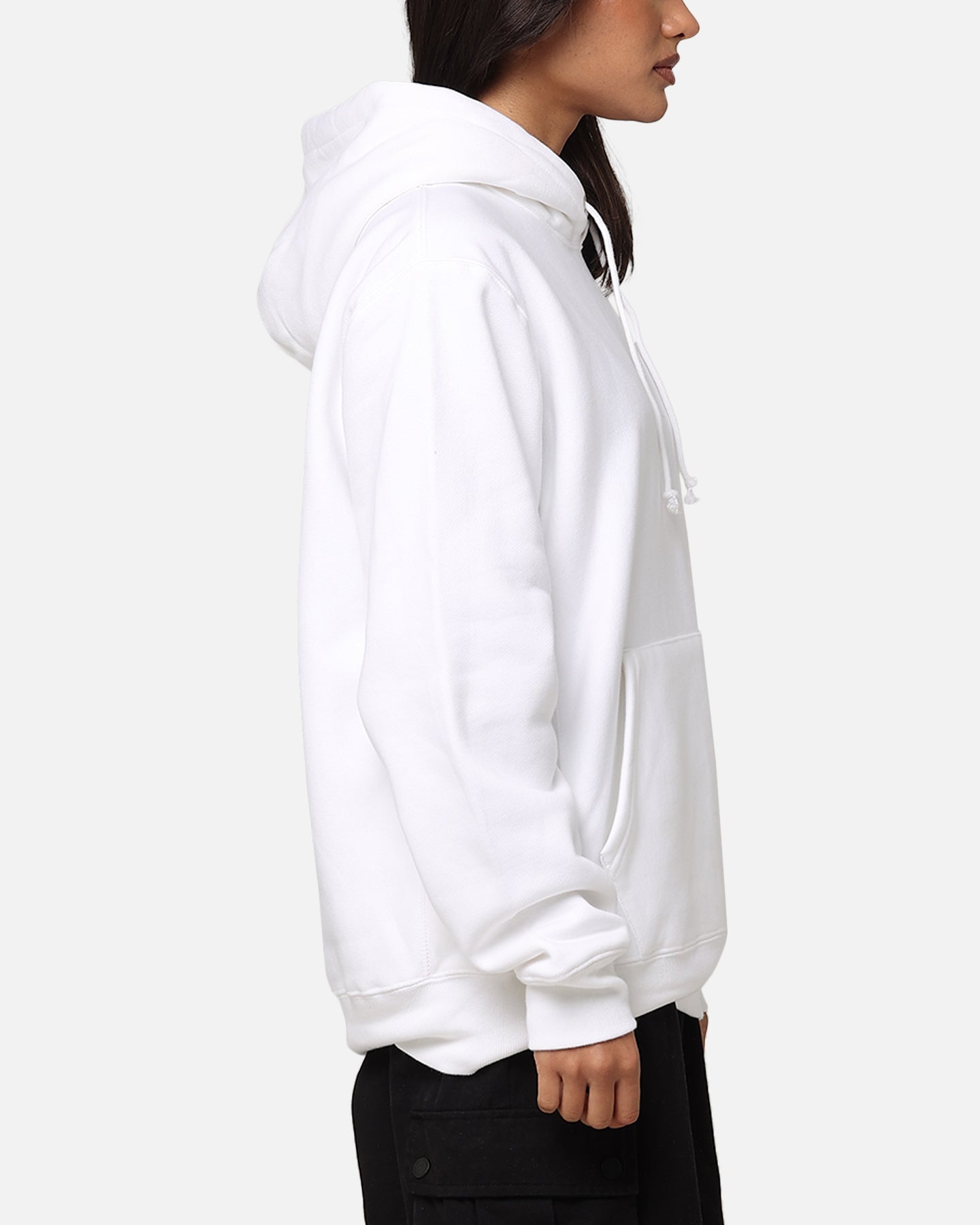 Champion tisser inversé petit c sweat à capuche blanc