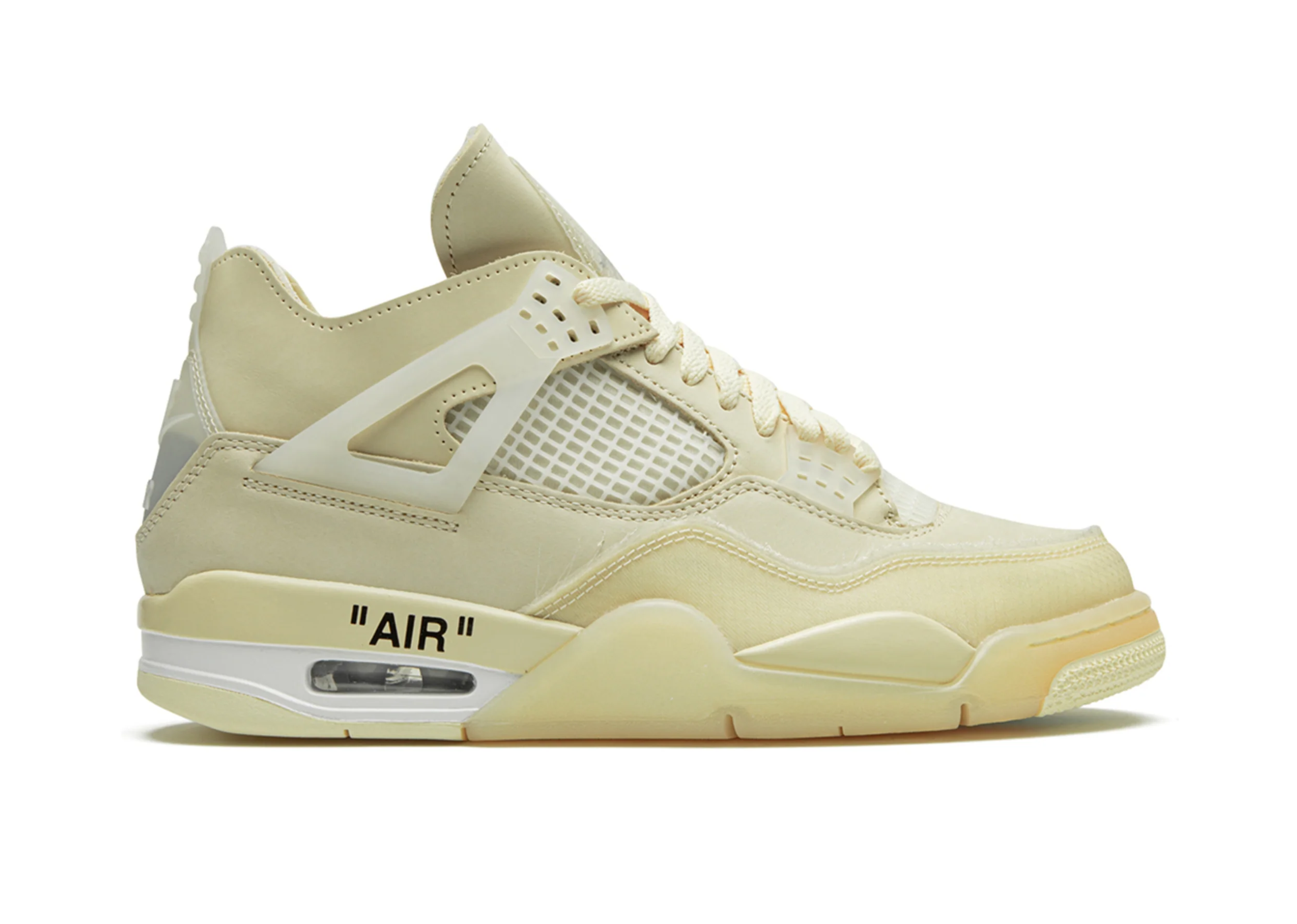 Air Jordan 4 X Off-White Sail